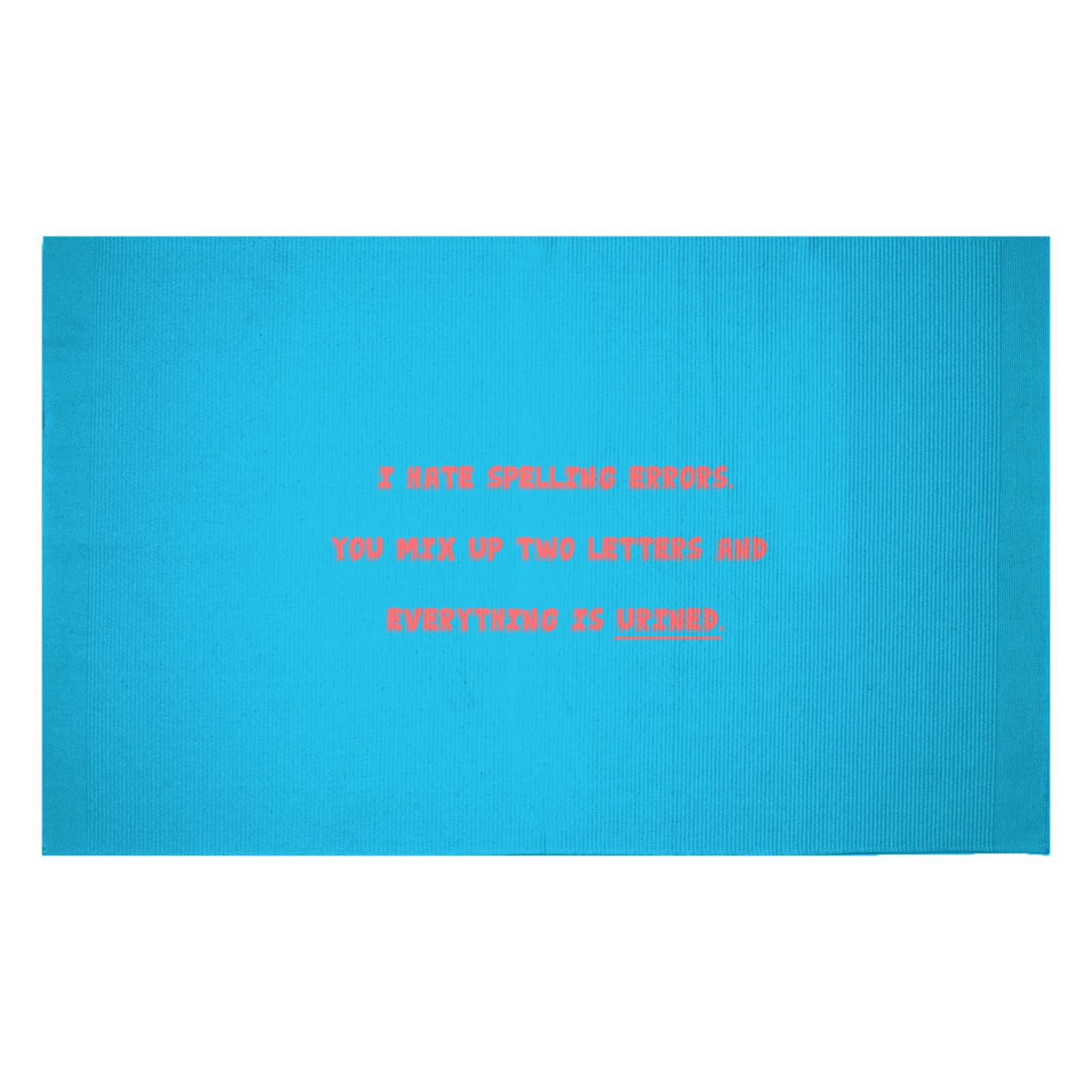 Ruined Joke Woven Rug - Small