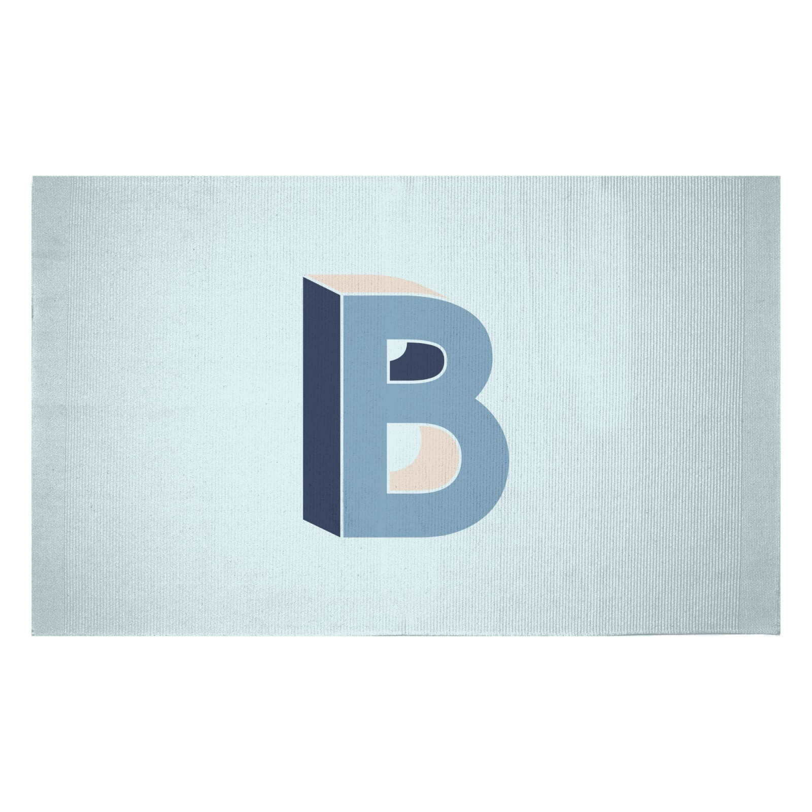 B Woven Rug - Small