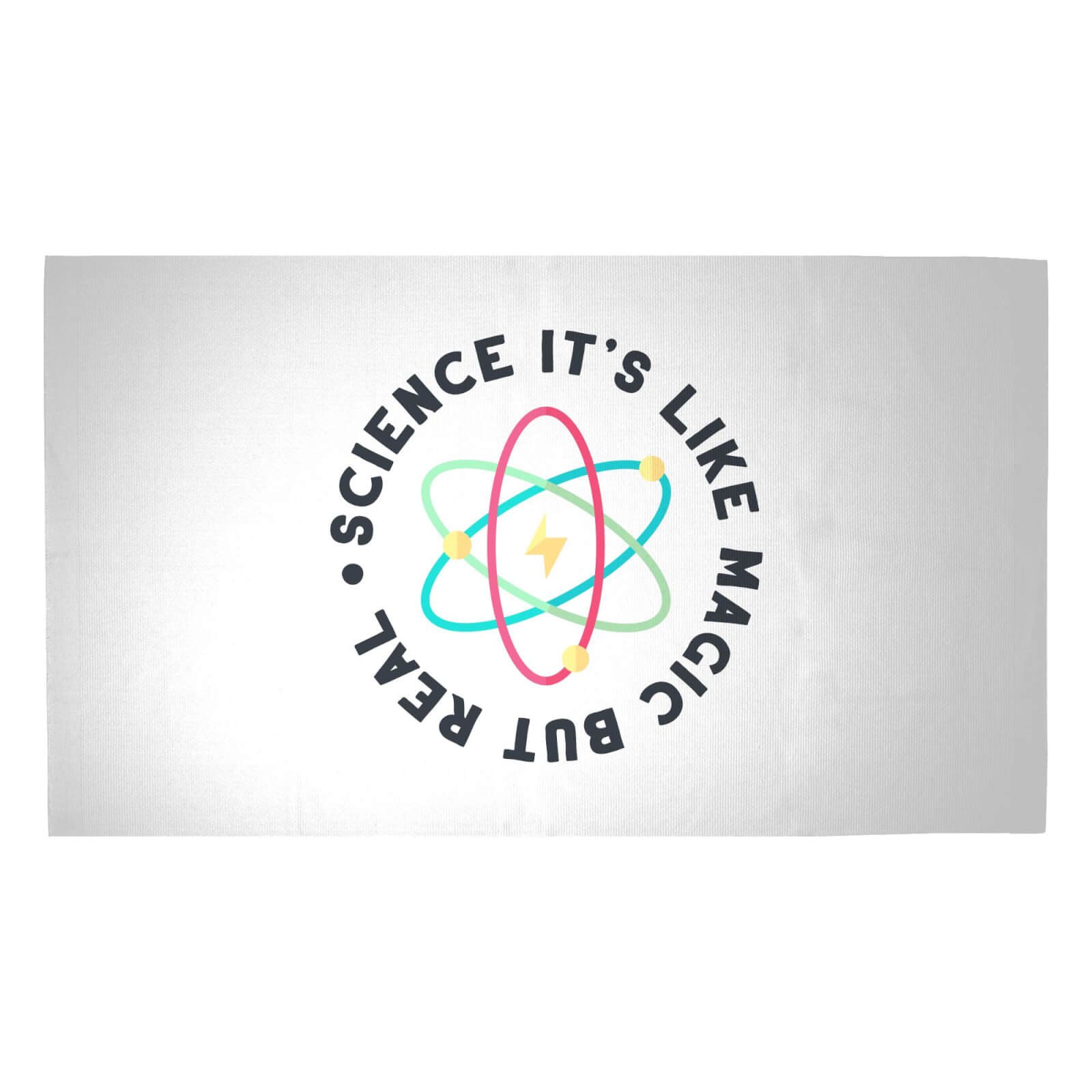 Science It's Like Magic But Real Woven Rug - Medium