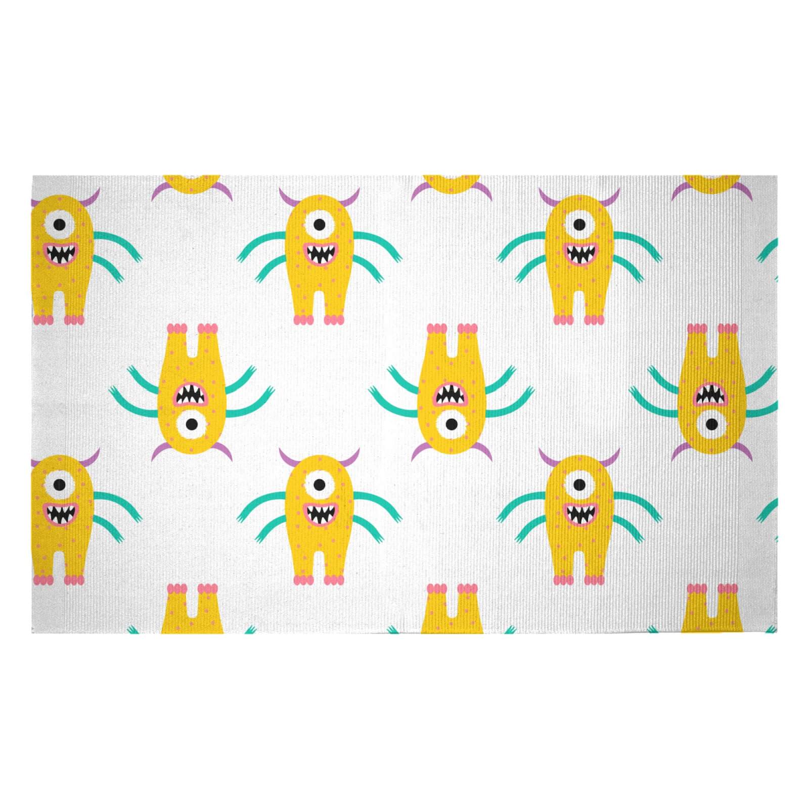Groovy Monster Woven Rug - Small