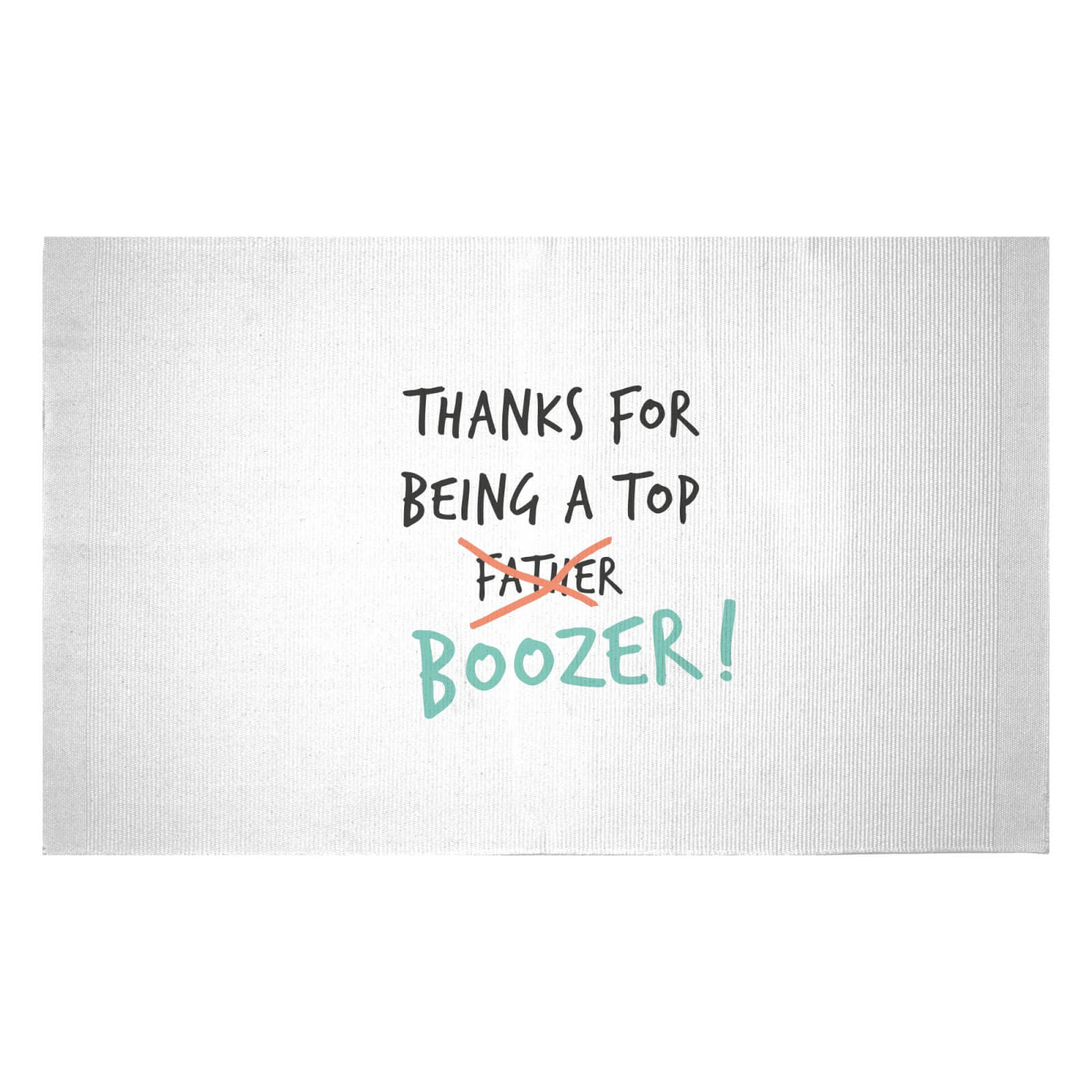 Top Boozer Woven Rug - Small