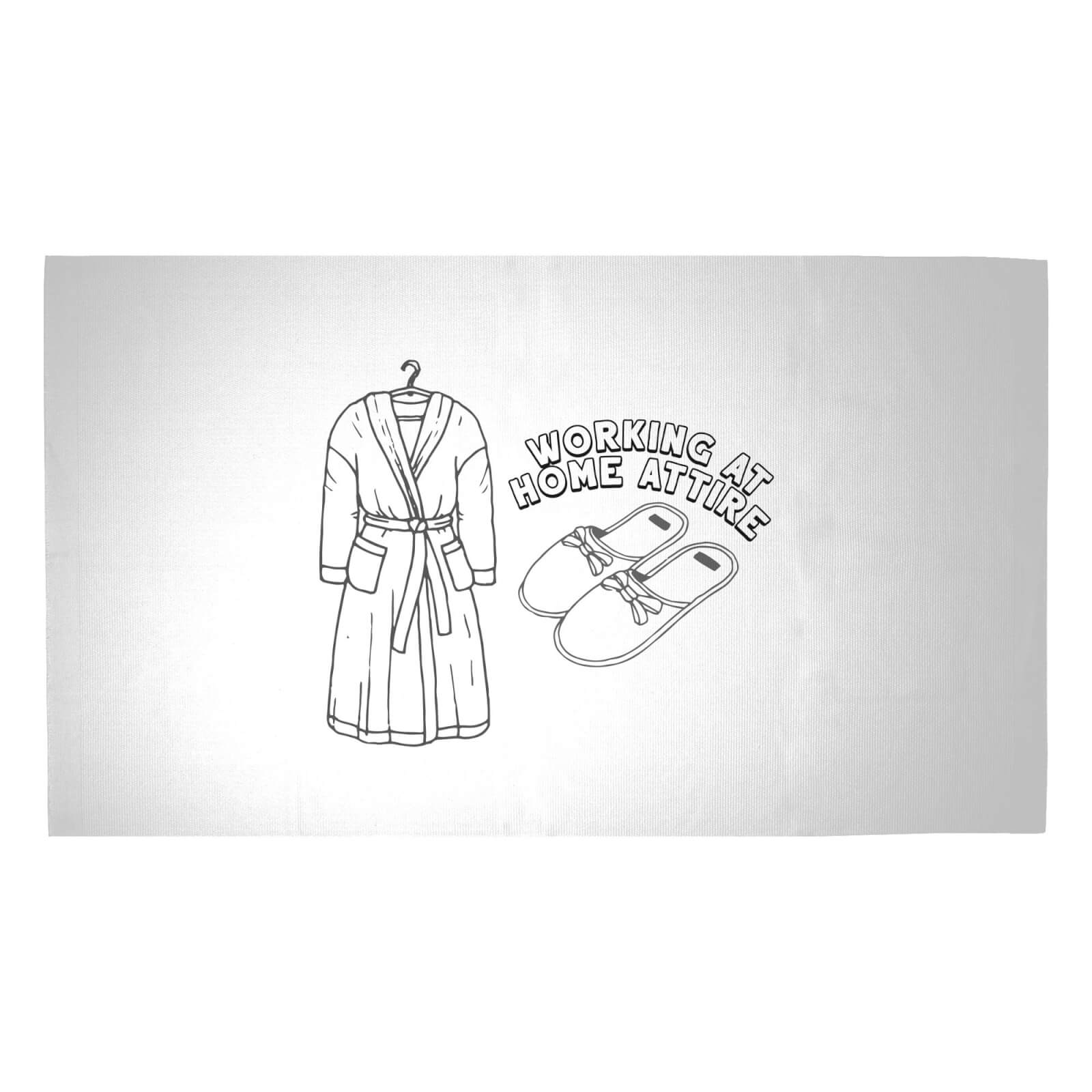 Working At Home Attire Woven Rug - Medium