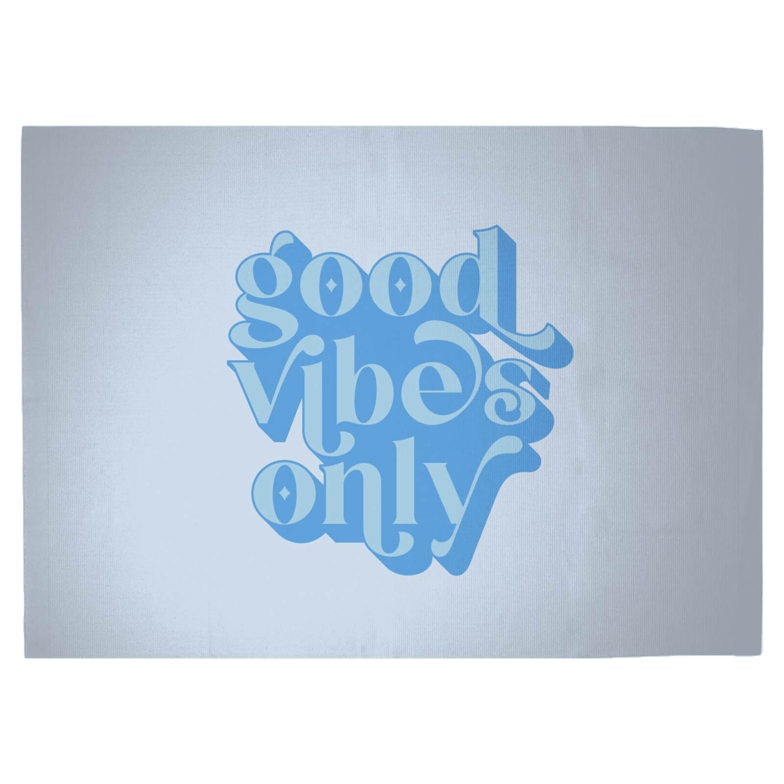Good Vibes Only Woven Rug - Large