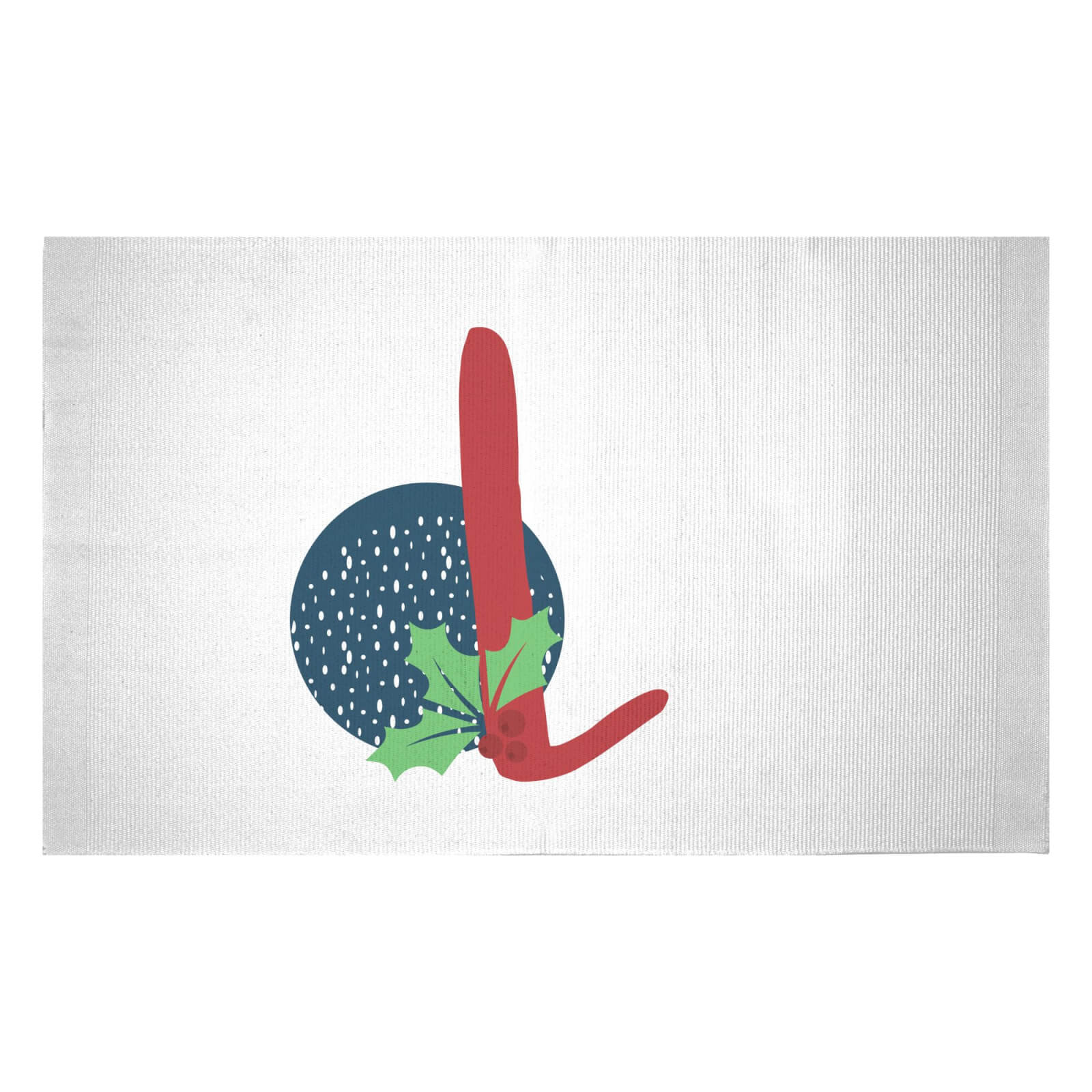 L Woven Rug - Small