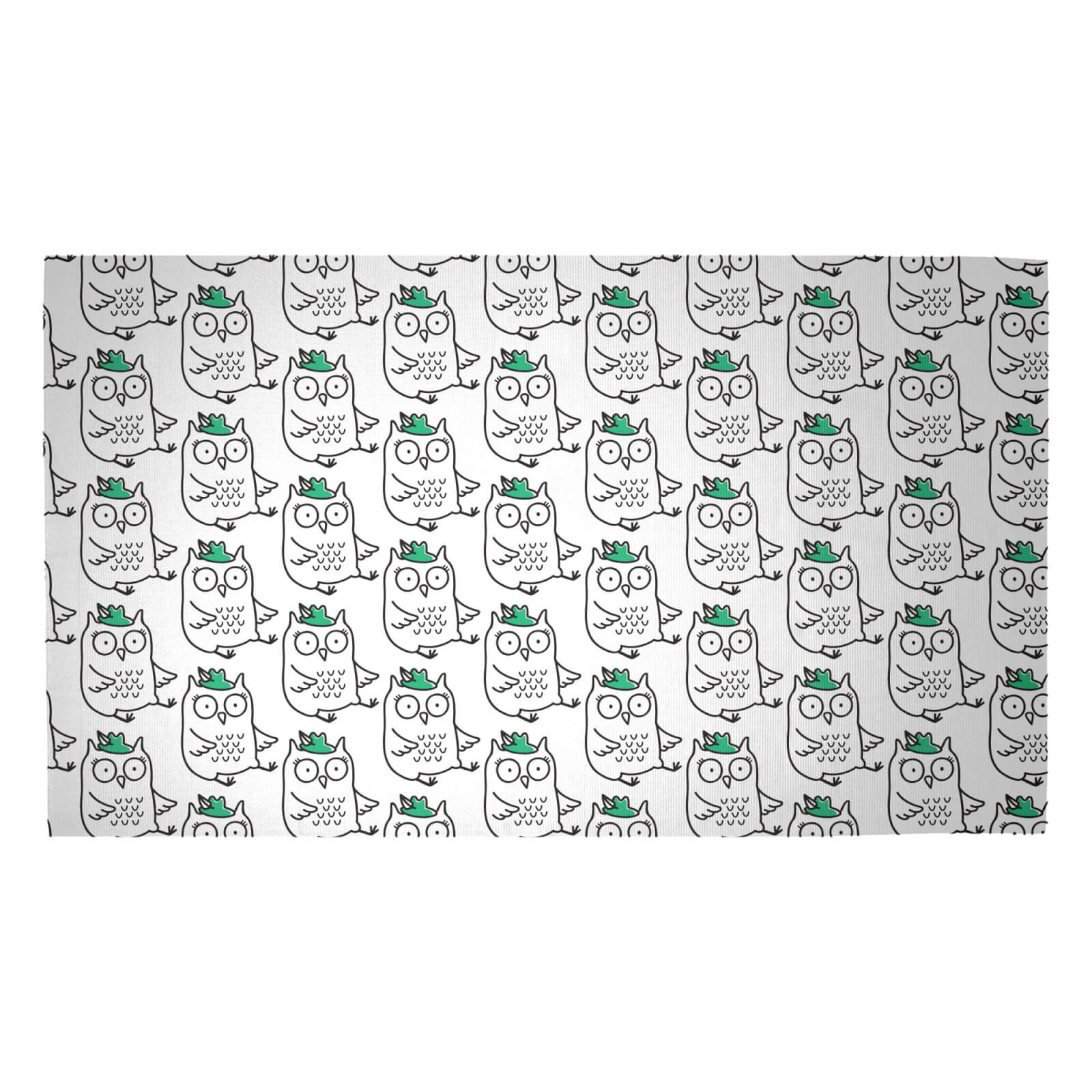 Sitting Owl Woven Rug - Medium