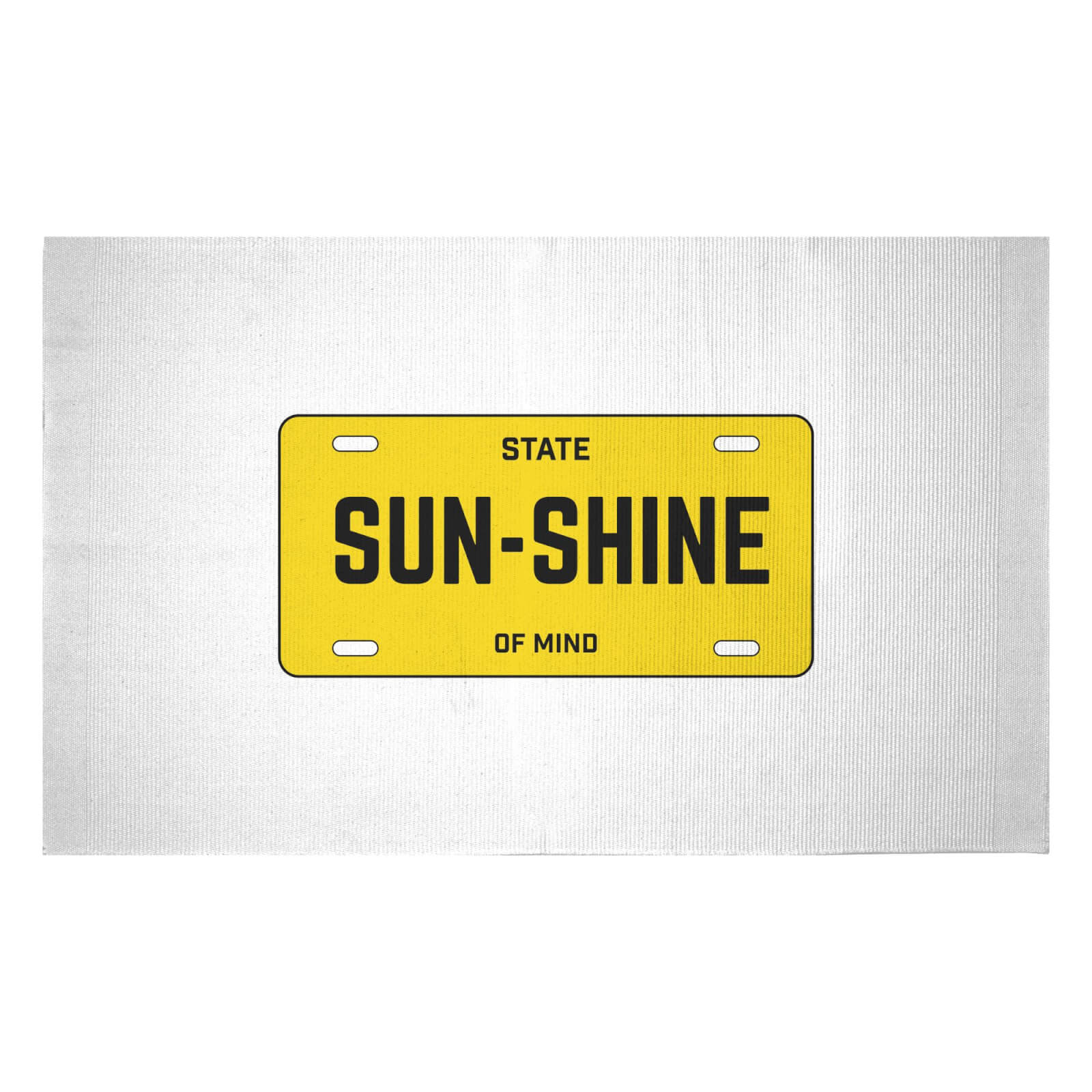 Sunshine State Of Mind Woven Rug - Small