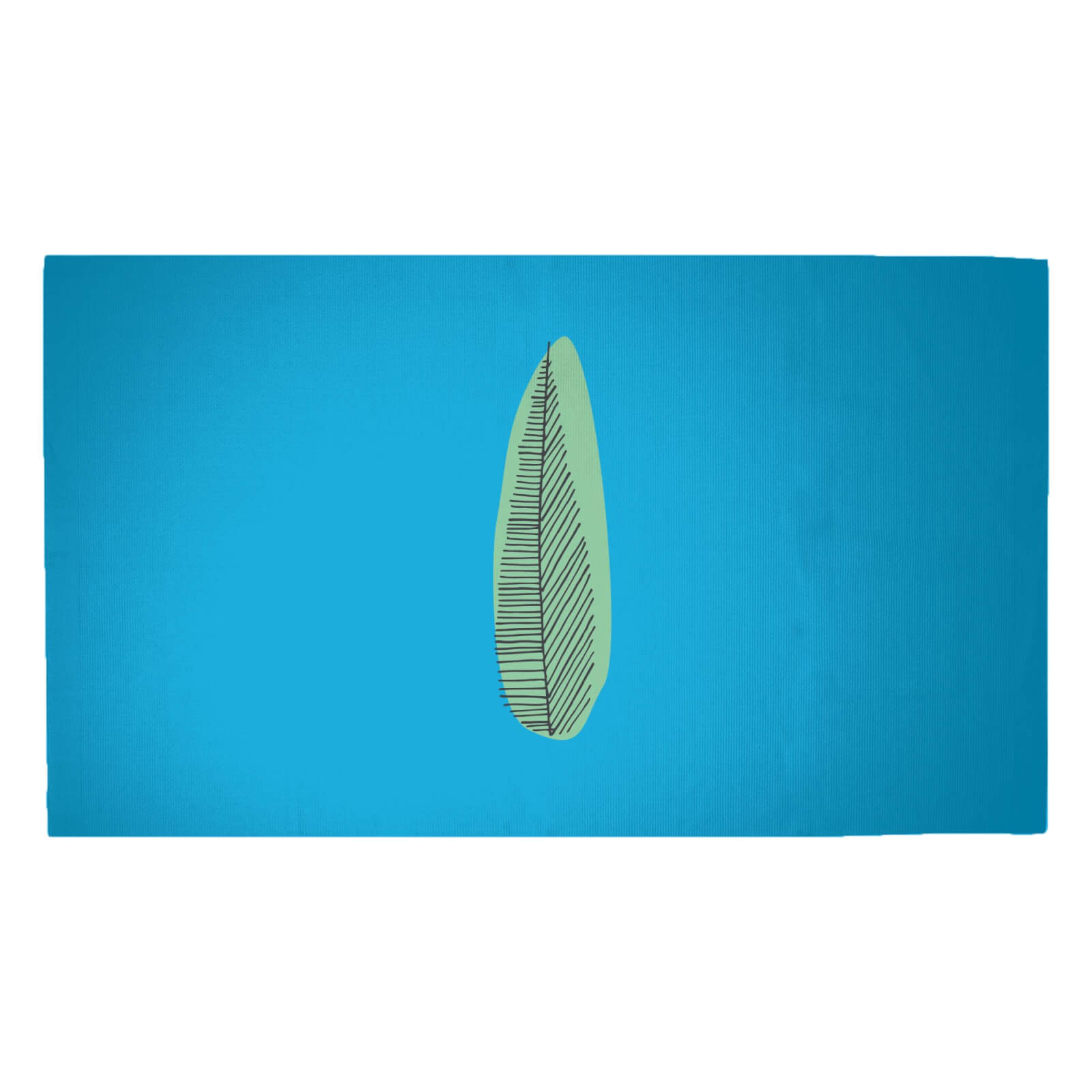 Leaf Woven Rug - Medium
