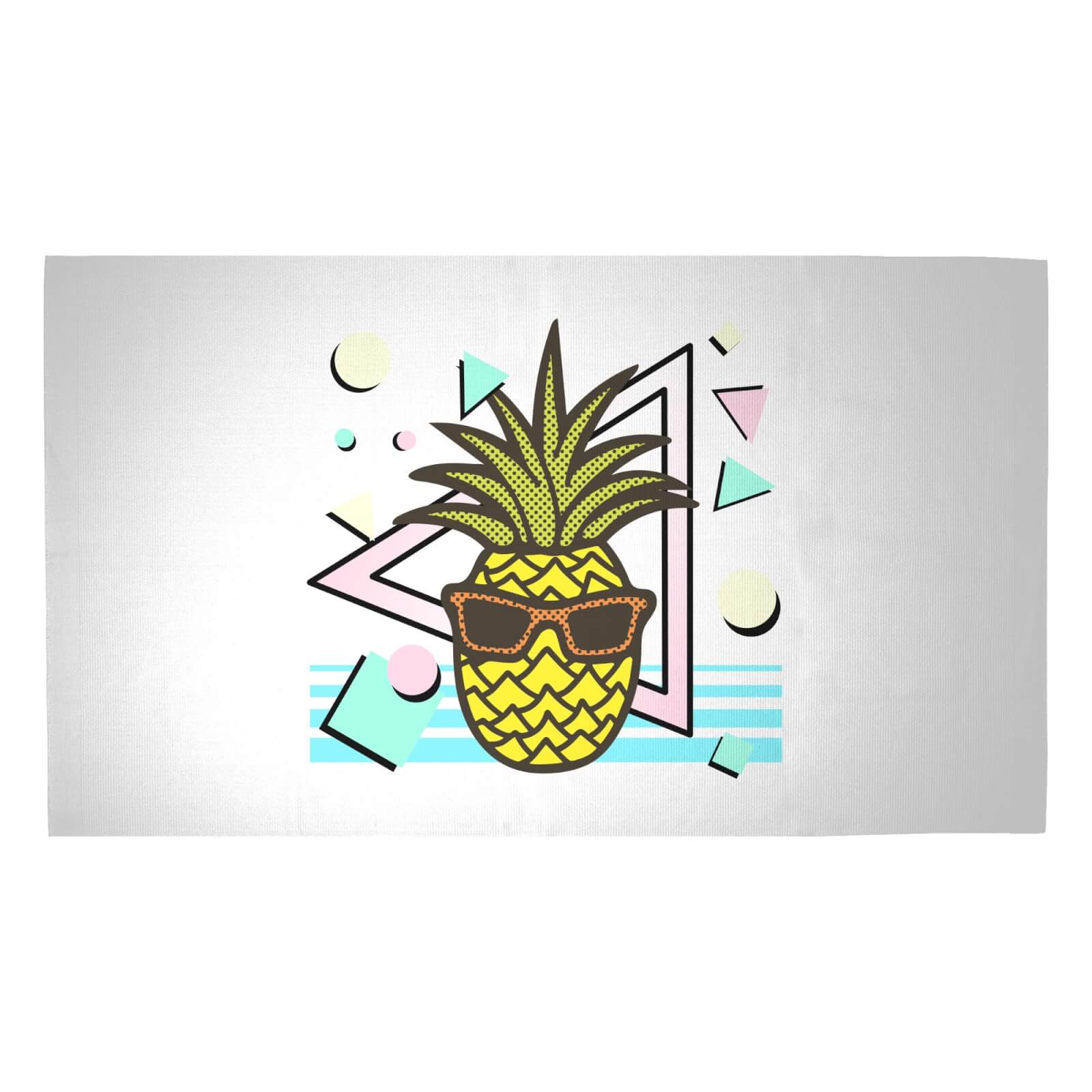 Summer Pineapple Woven Rug - Medium