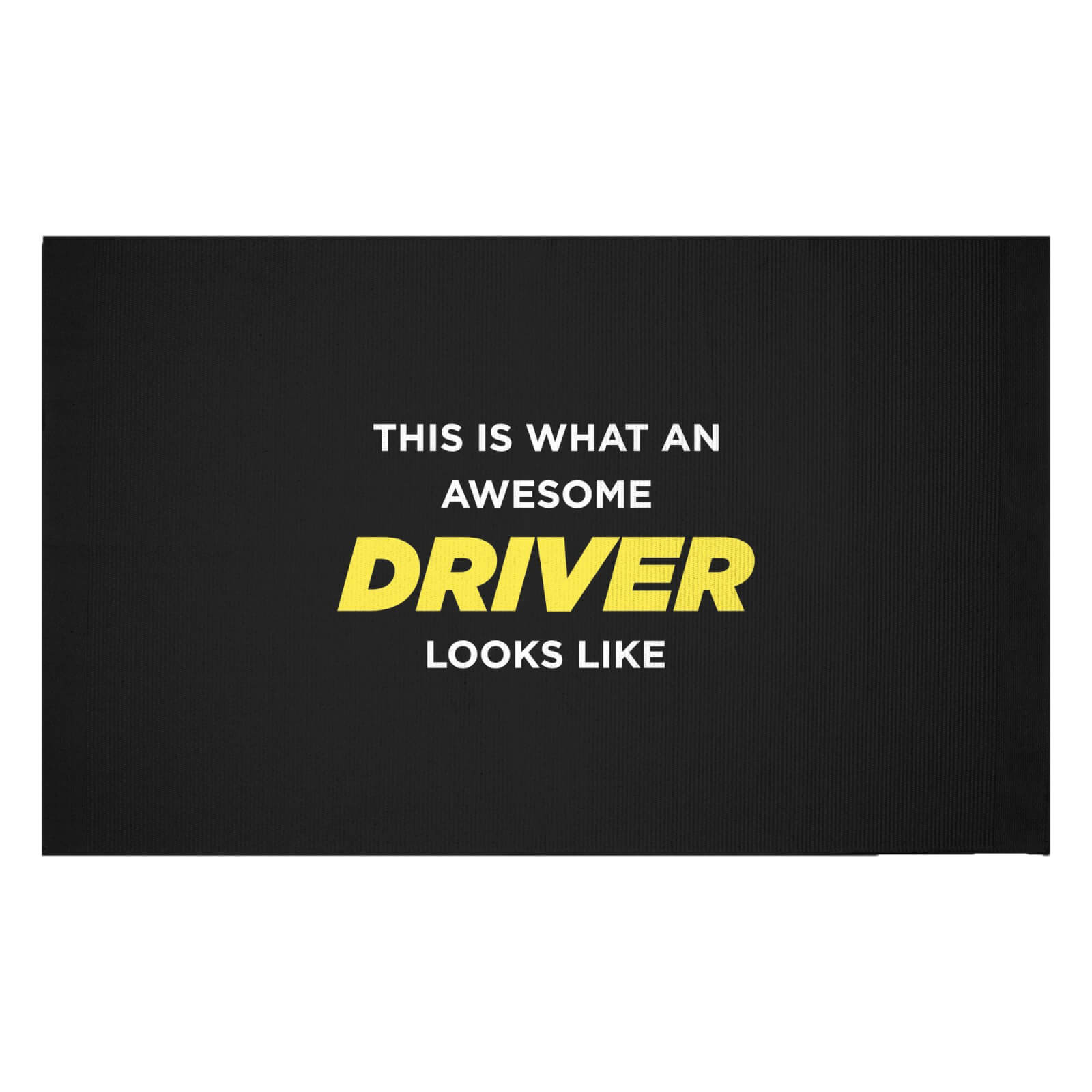 This Is What An Awesome Driver Looks Like Woven Rug - Small
