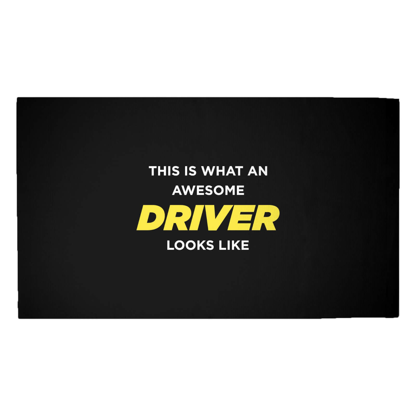 This Is What An Awesome Driver Looks Like Woven Rug - Medium