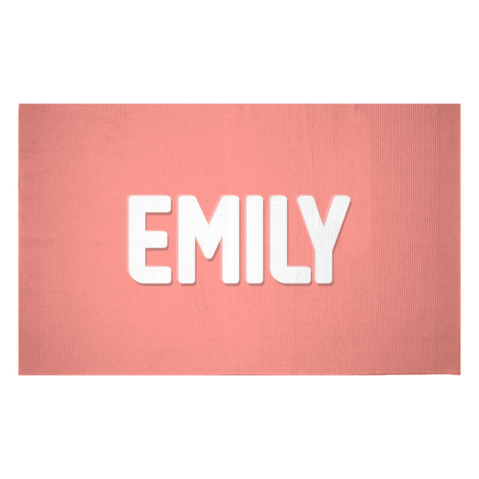 Embossed Emily Woven Rug - Small