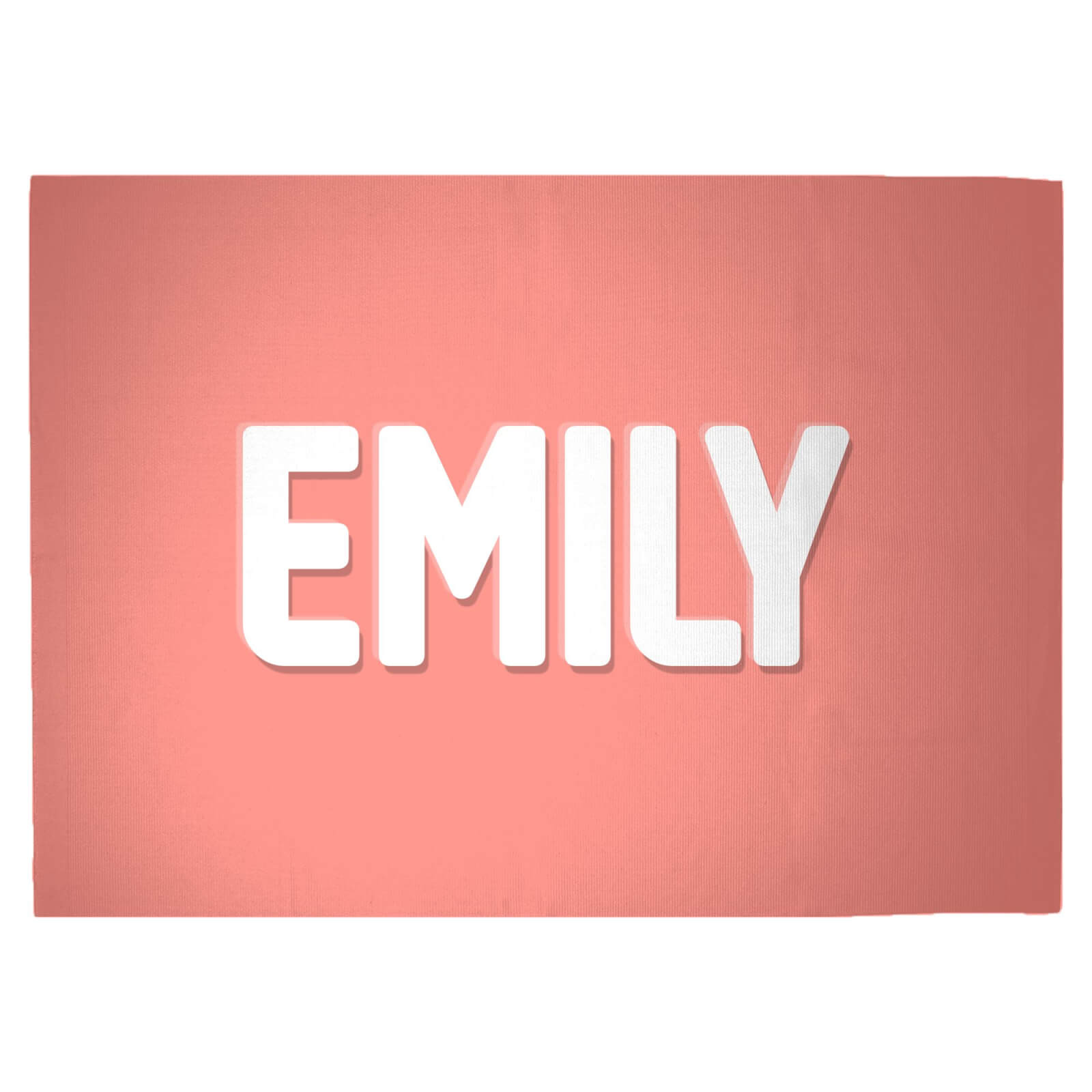 Embossed Emily Woven Rug - Large