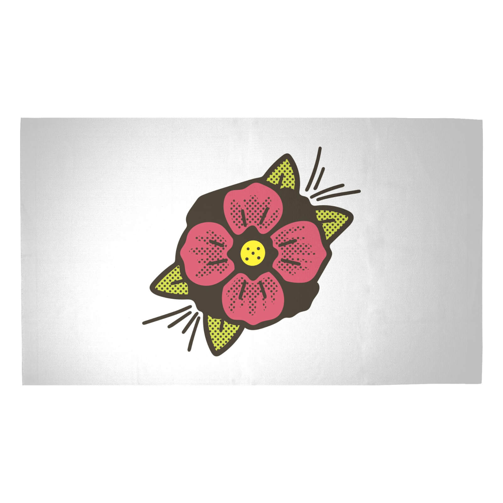 Summer Flower Woven Rug - Medium