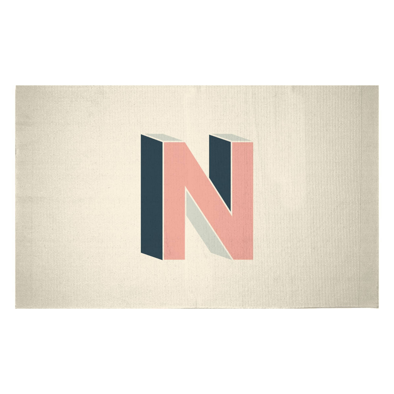 N Woven Rug - Small
