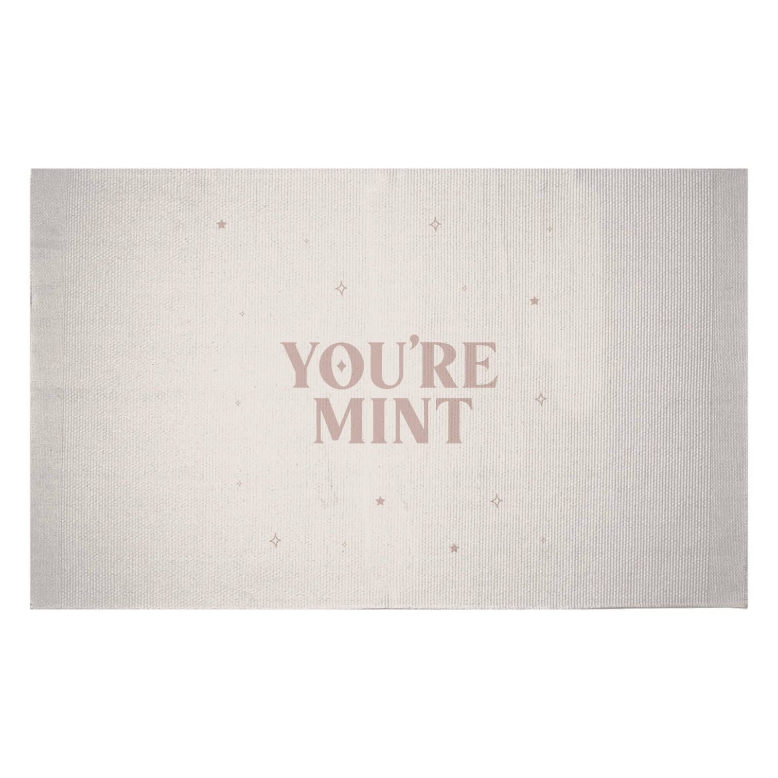 You're Mint Woven Rug - Small