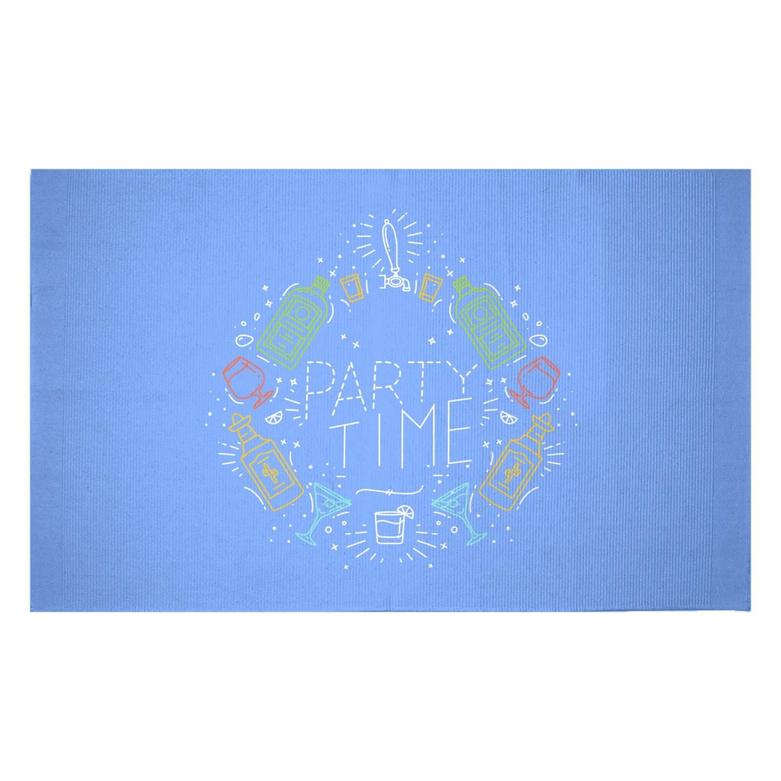Party Time Woven Rug - Small