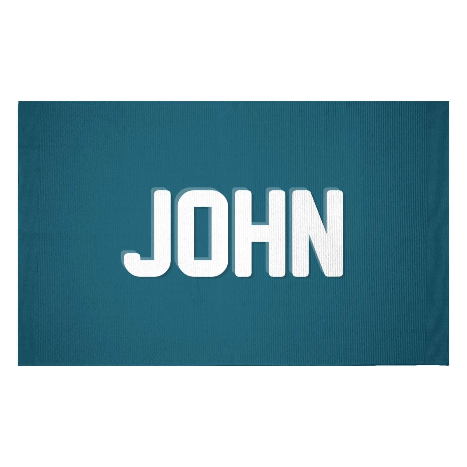 Embossed John Woven Rug - Small