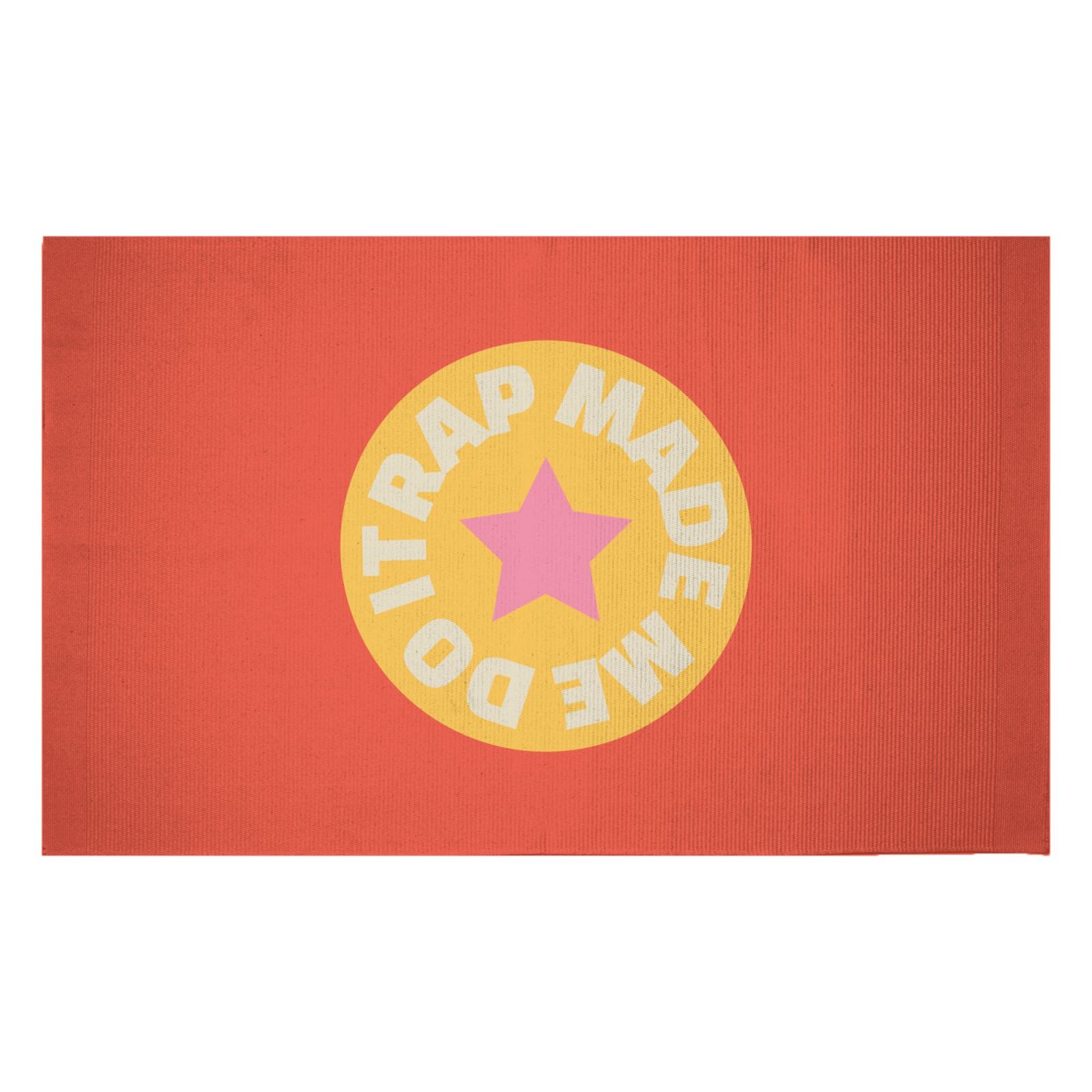 Rap Made Me Do It Woven Rug - Small