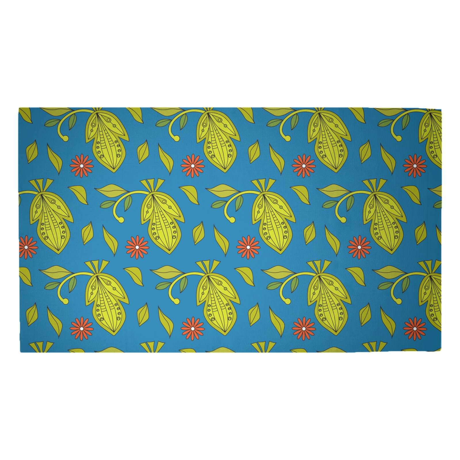 Retro Tropics Woven Rug - Medium