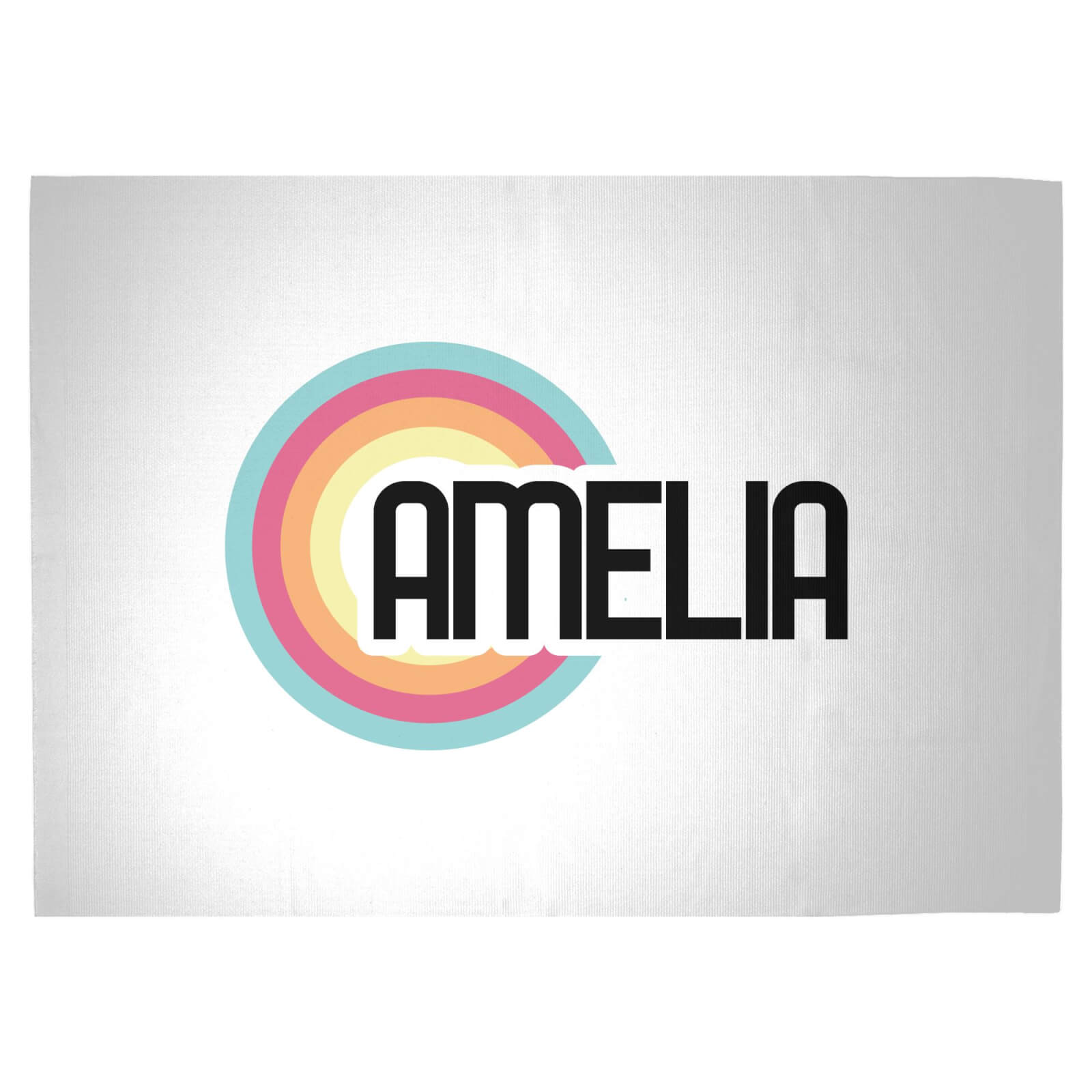 Amelia Rainbow Woven Rug - Large