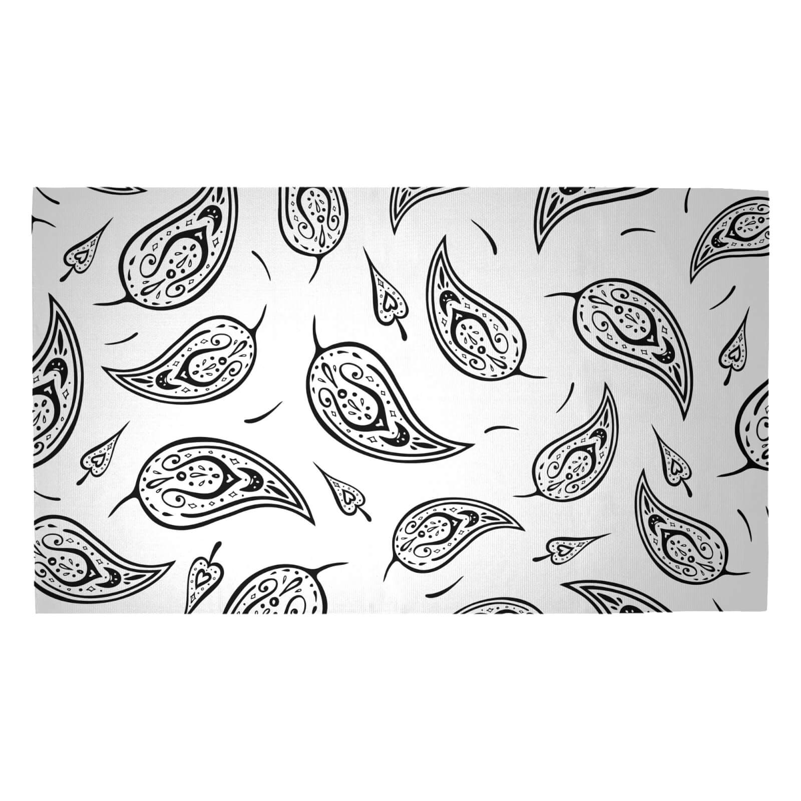 Leaves Paisley Woven Rug - Medium