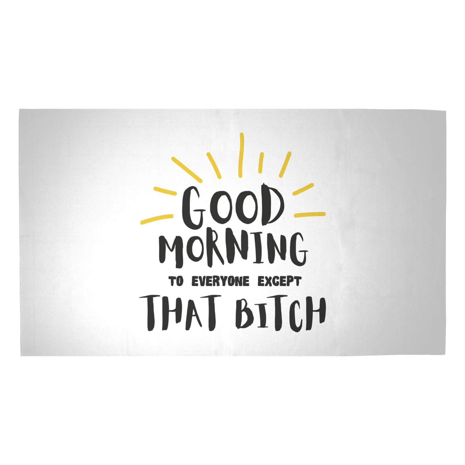 Good Morning Woven Rug - Medium
