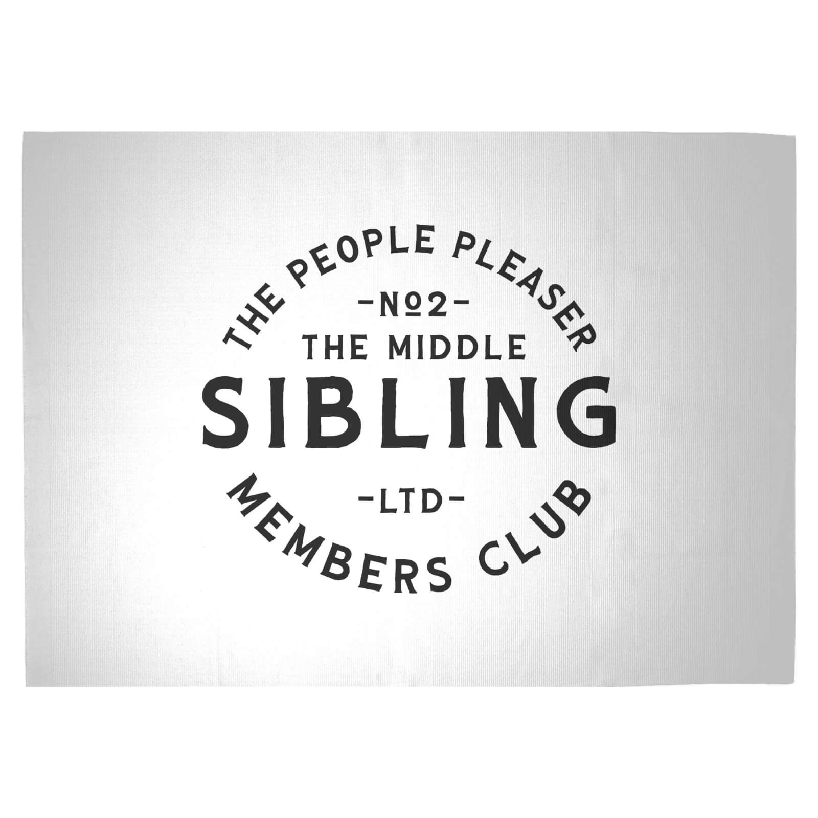 The Middle Sibling The People Pleaser Woven Rug - Large