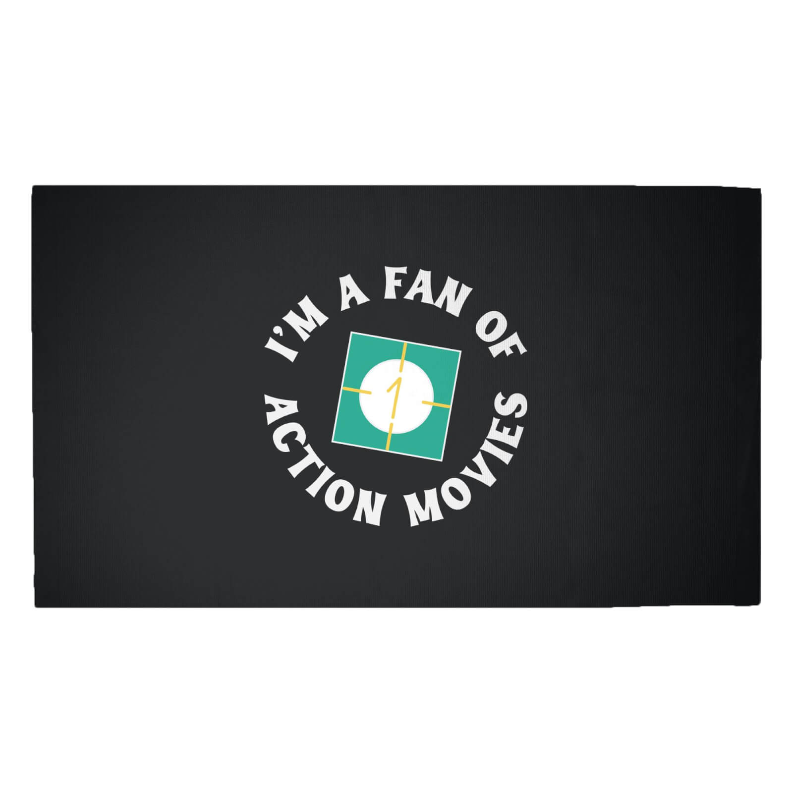 I'm A Fan Of Action Movies Woven Rug - Medium