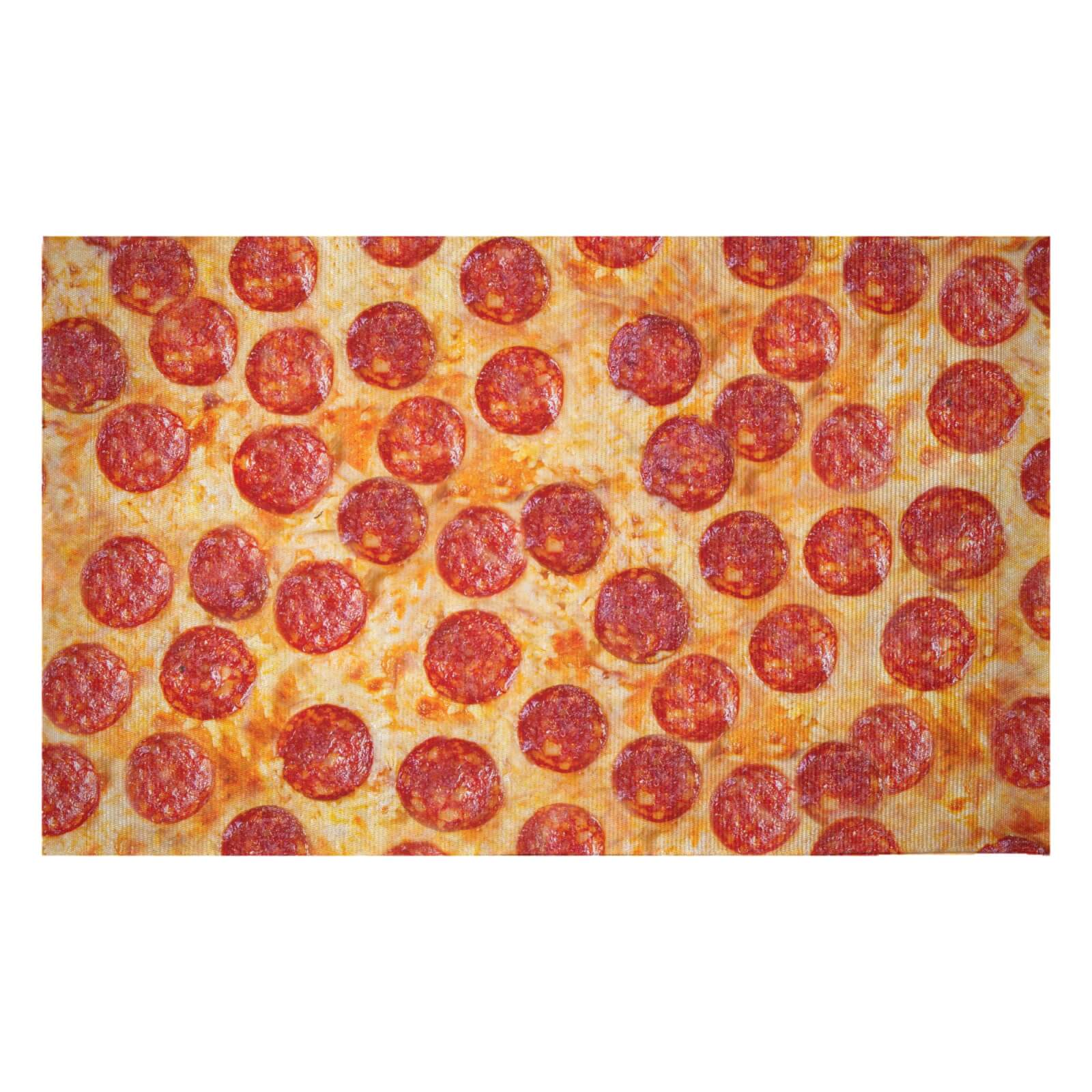 Pizza Woven Rug - Small