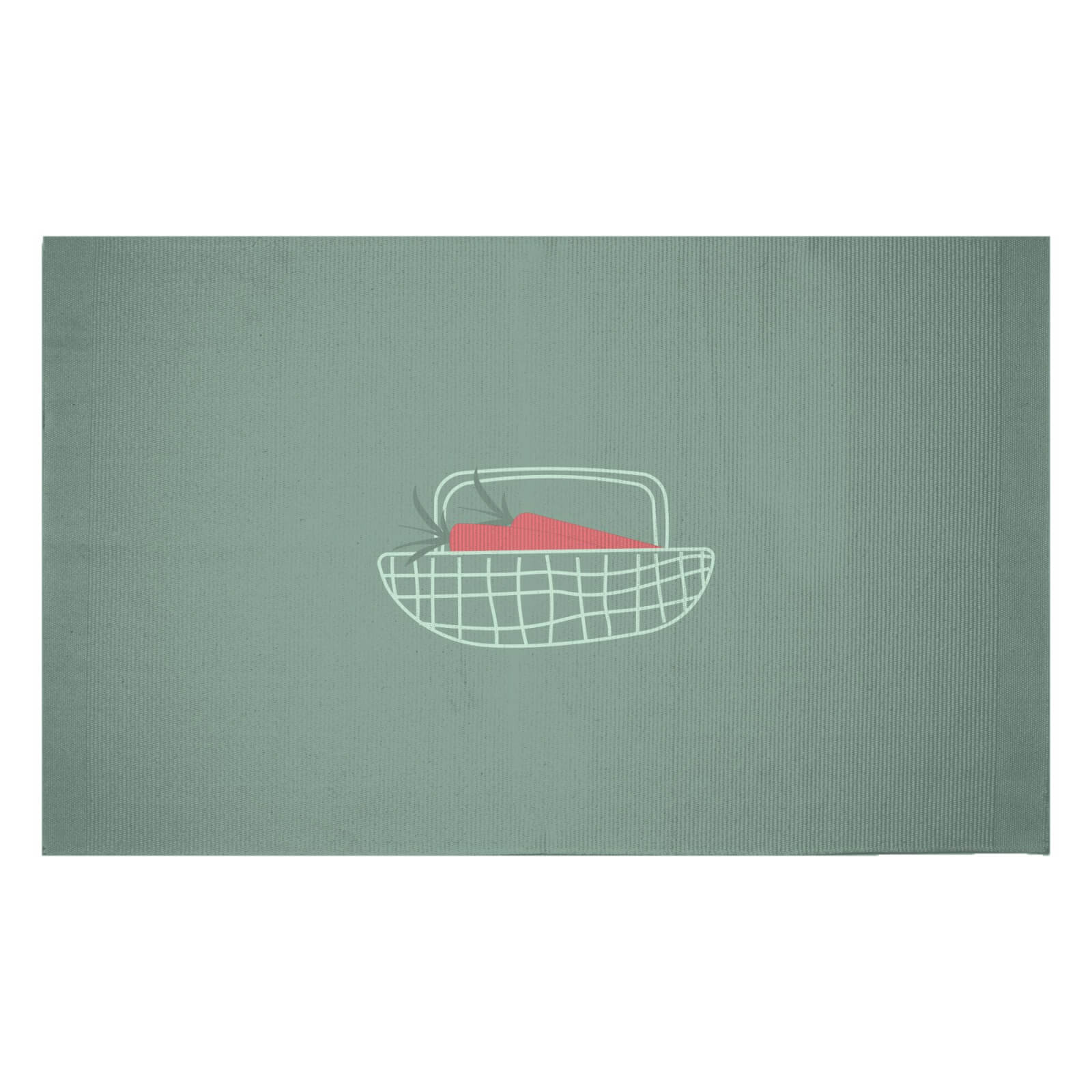 Garden Basket Woven Rug - Small