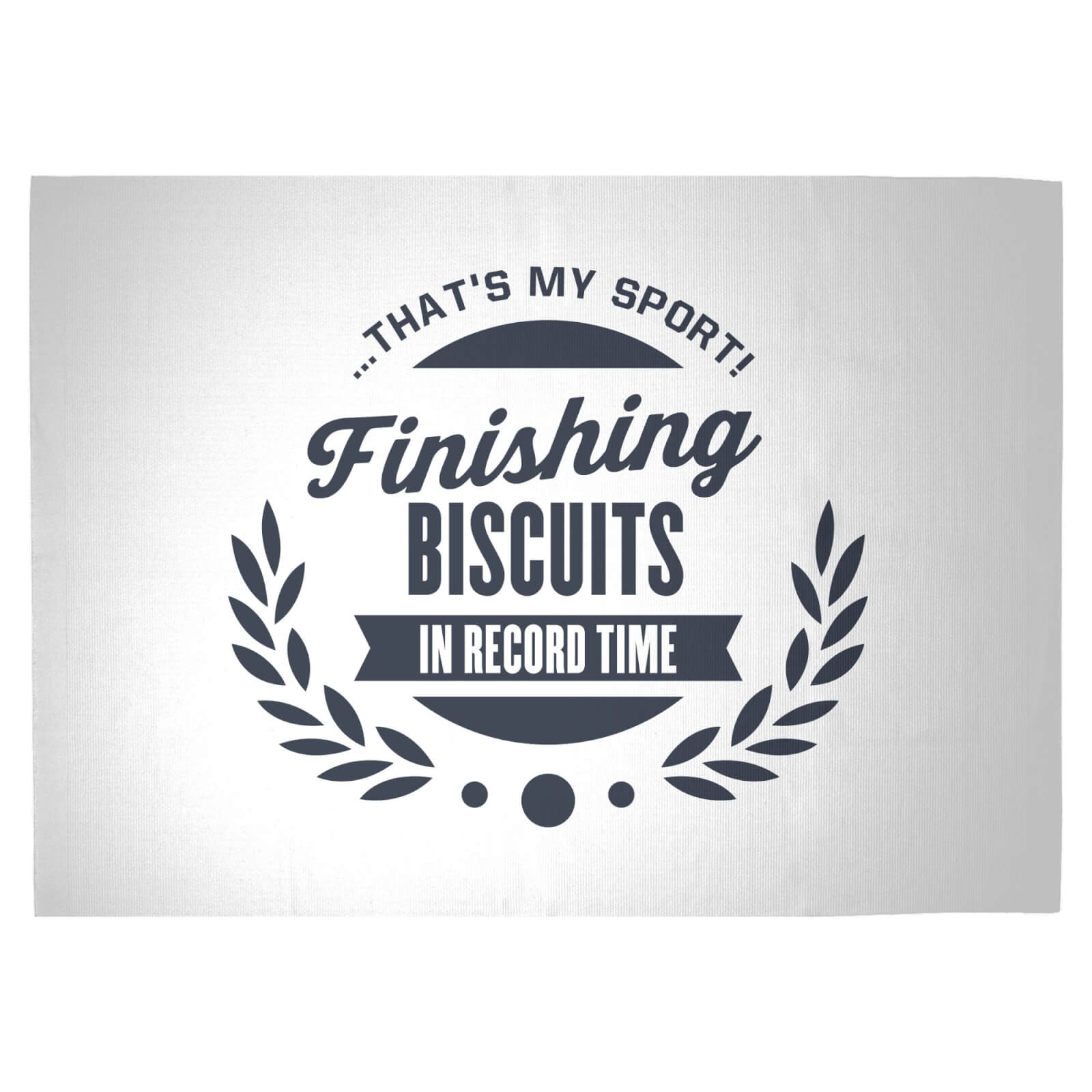 Finishing Biscuits Woven Rug - Large
