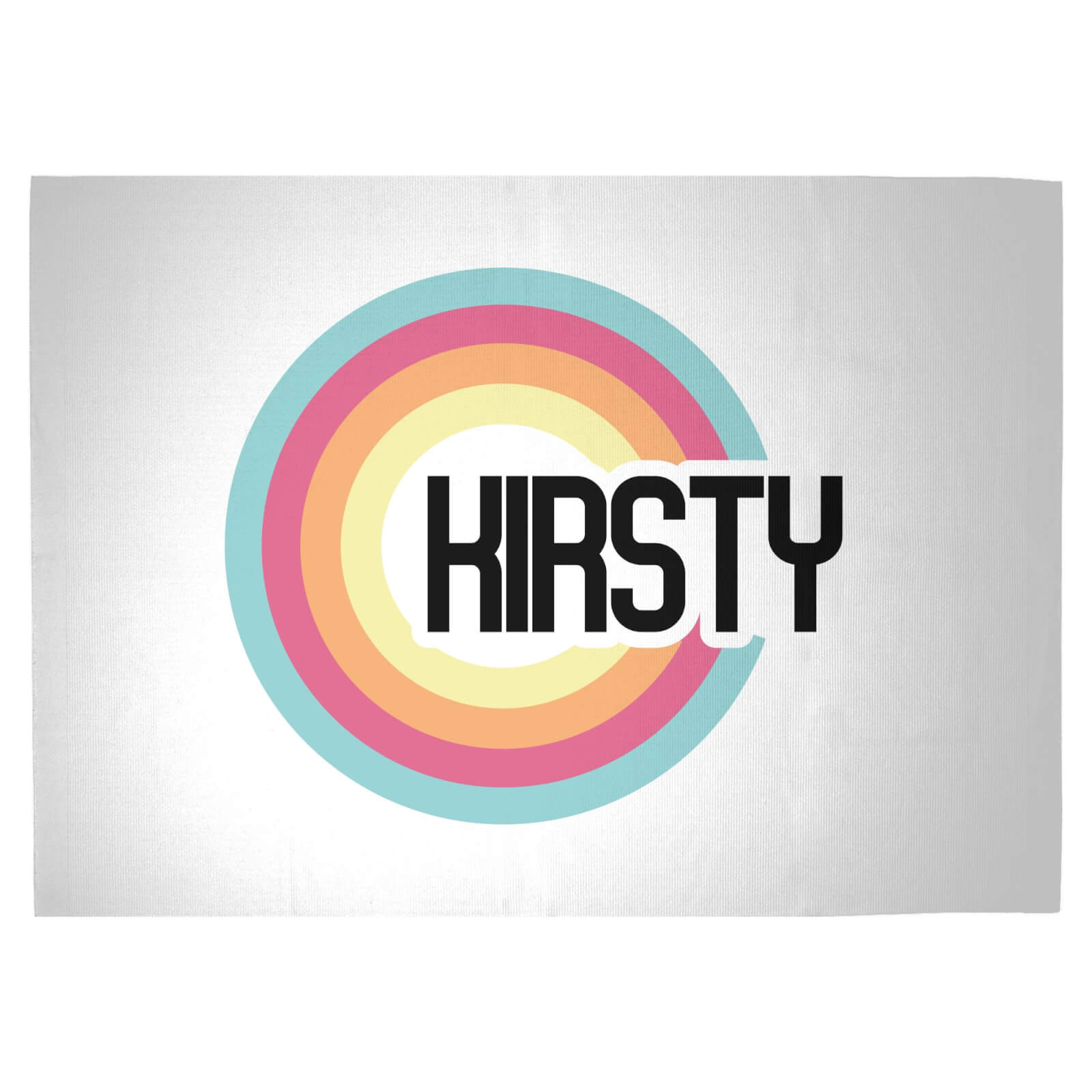 Kirsty Rainbow Woven Rug - Large