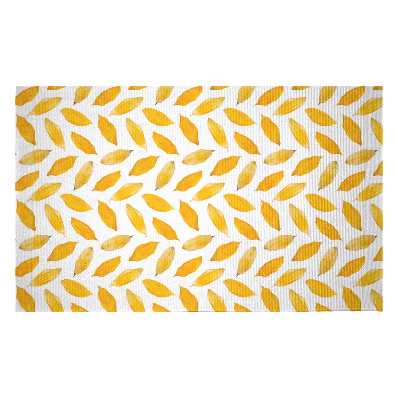 Pressed Petals Woven Rug - Small