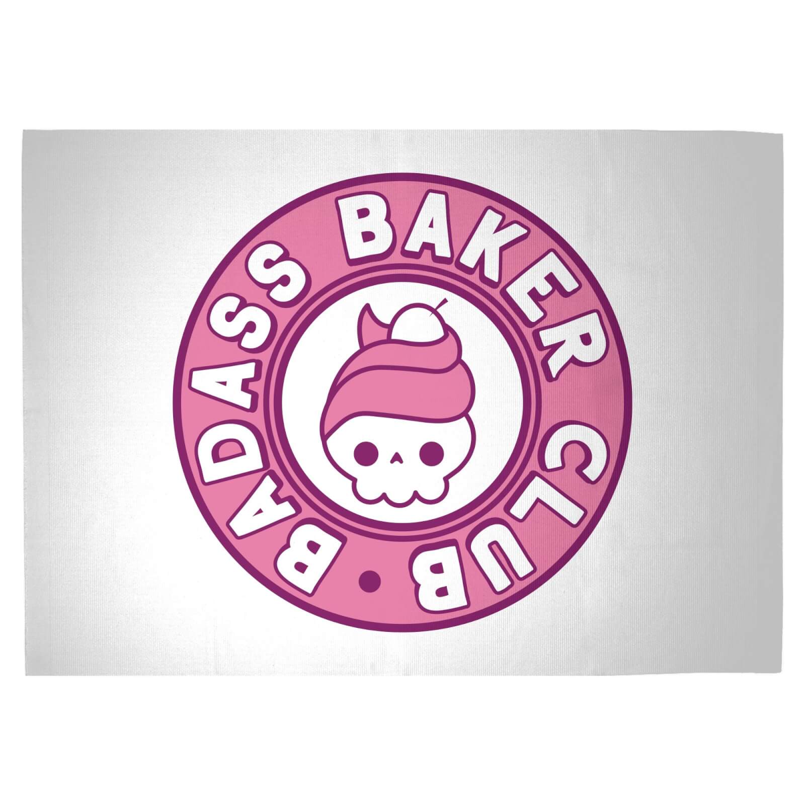 Badass Baker Club Woven Rug - Large