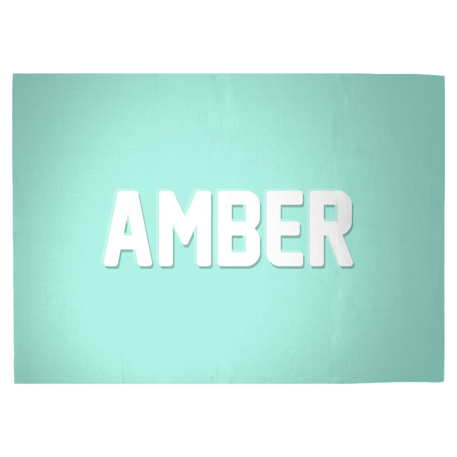 Embossed Amber Woven Rug - Large