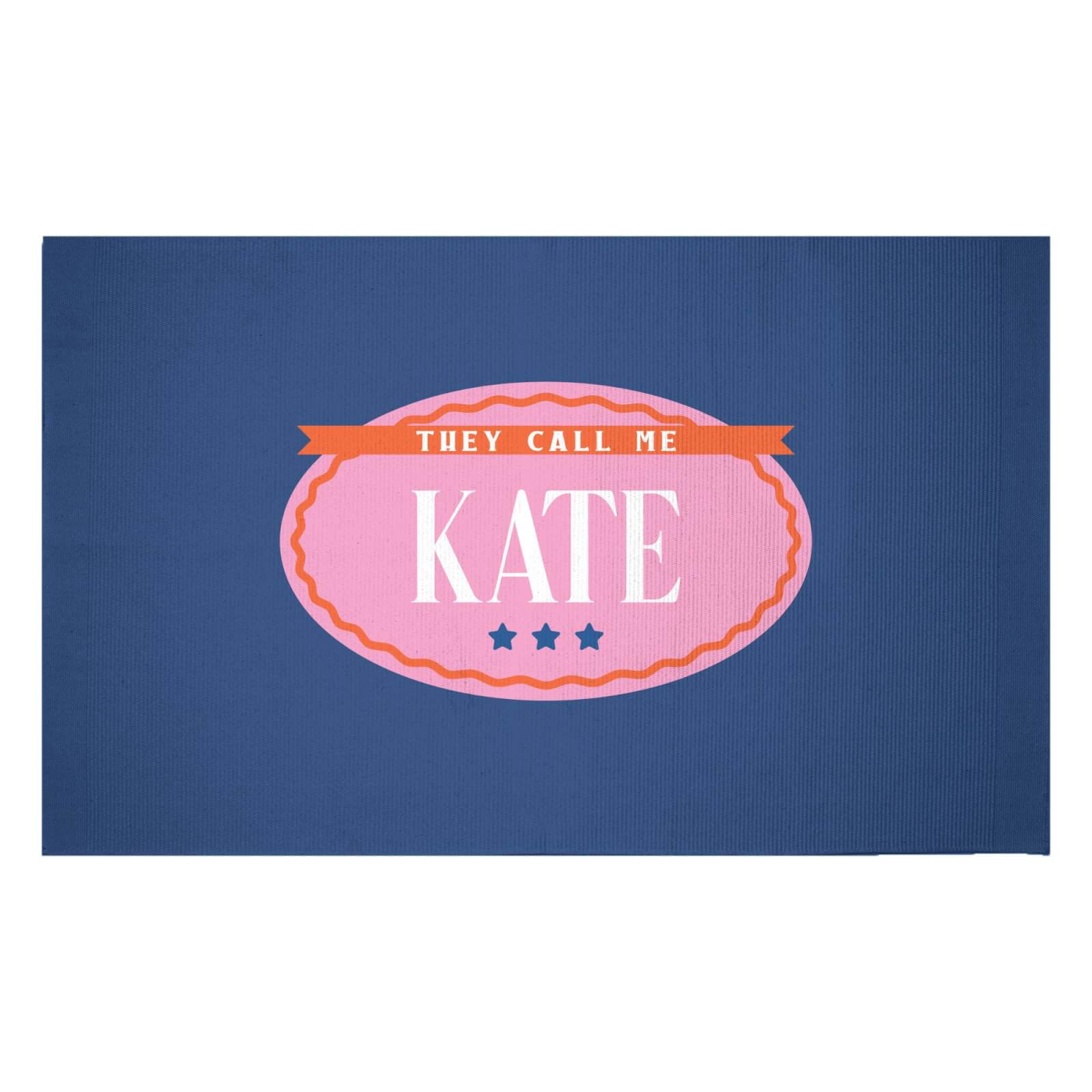 They Call Me Kate Woven Rug - Small