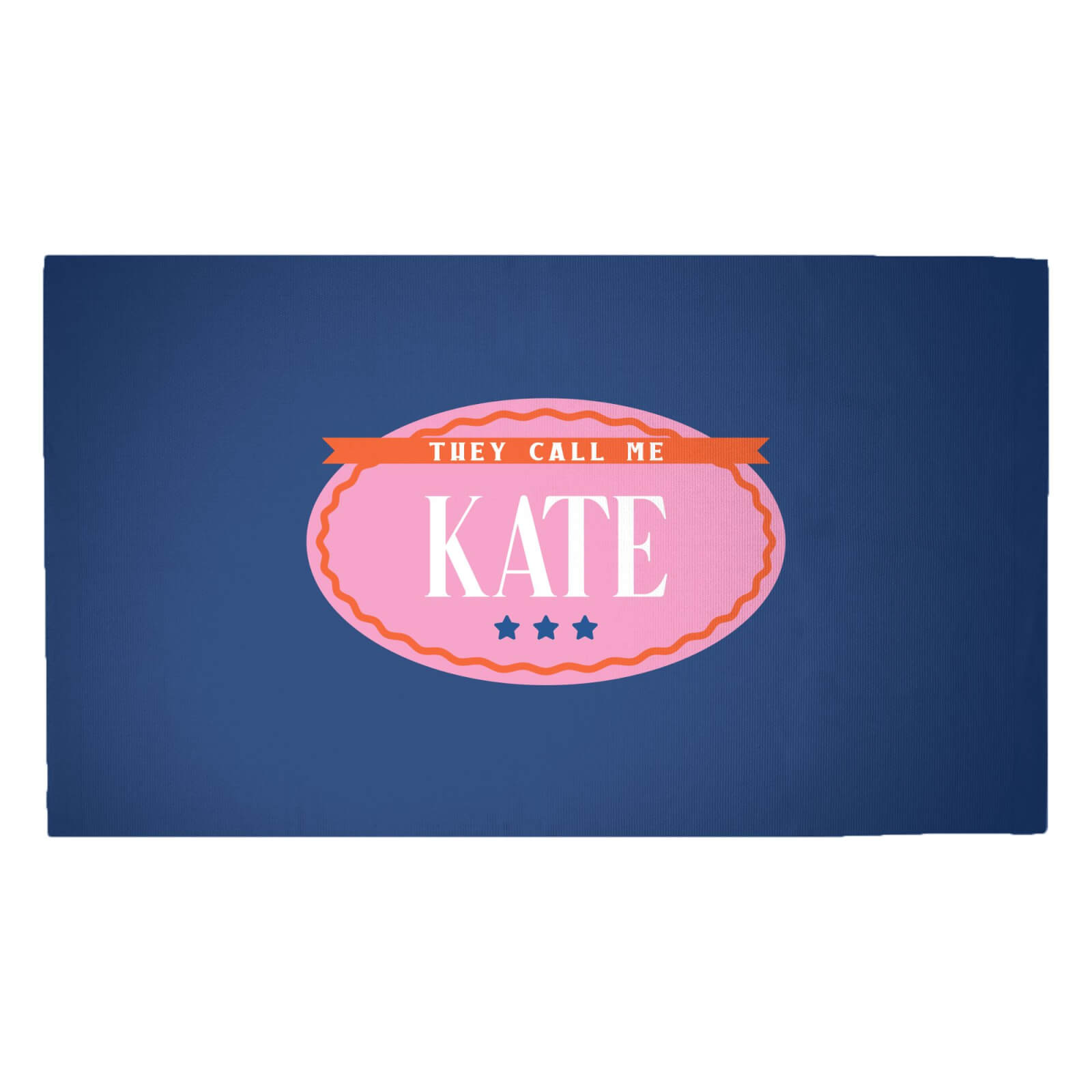 They Call Me Kate Woven Rug - Medium