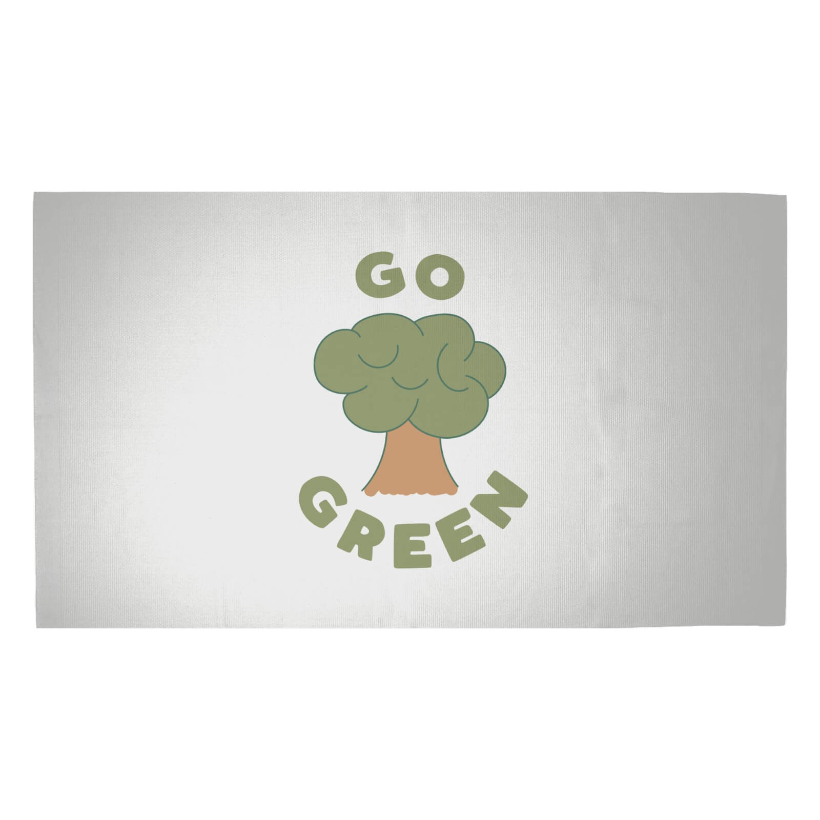 Go Green Woven Rug - Medium