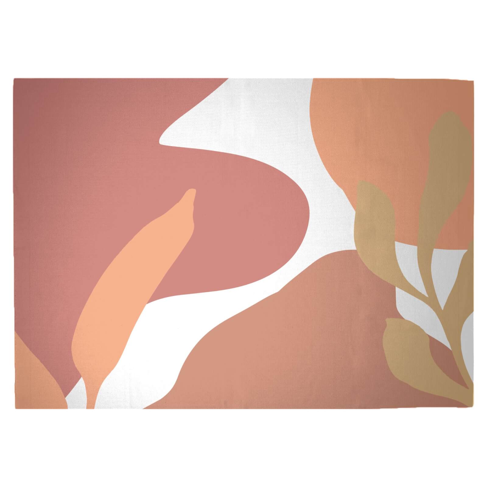 Abstract Scenes Woven Rug - Large