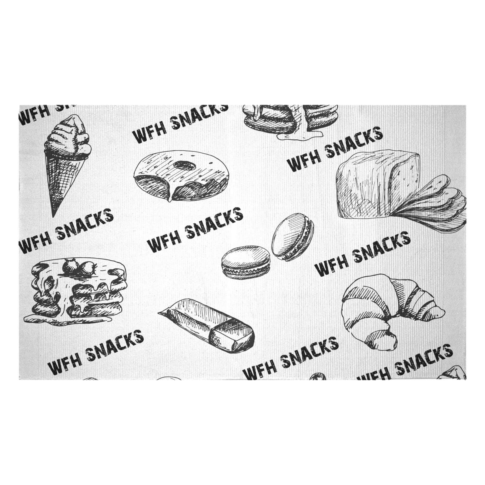 WFH SNACKS Woven Rug - Small