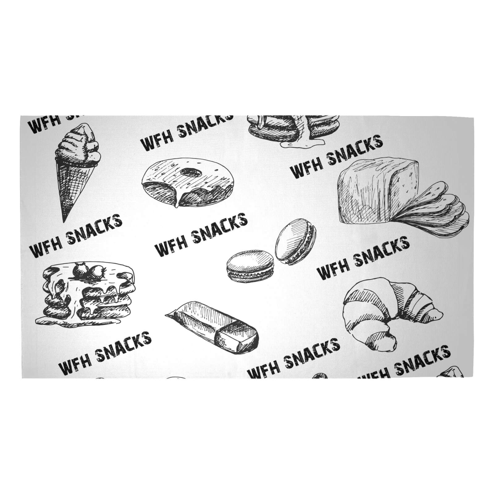 WFH SNACKS Woven Rug - Medium