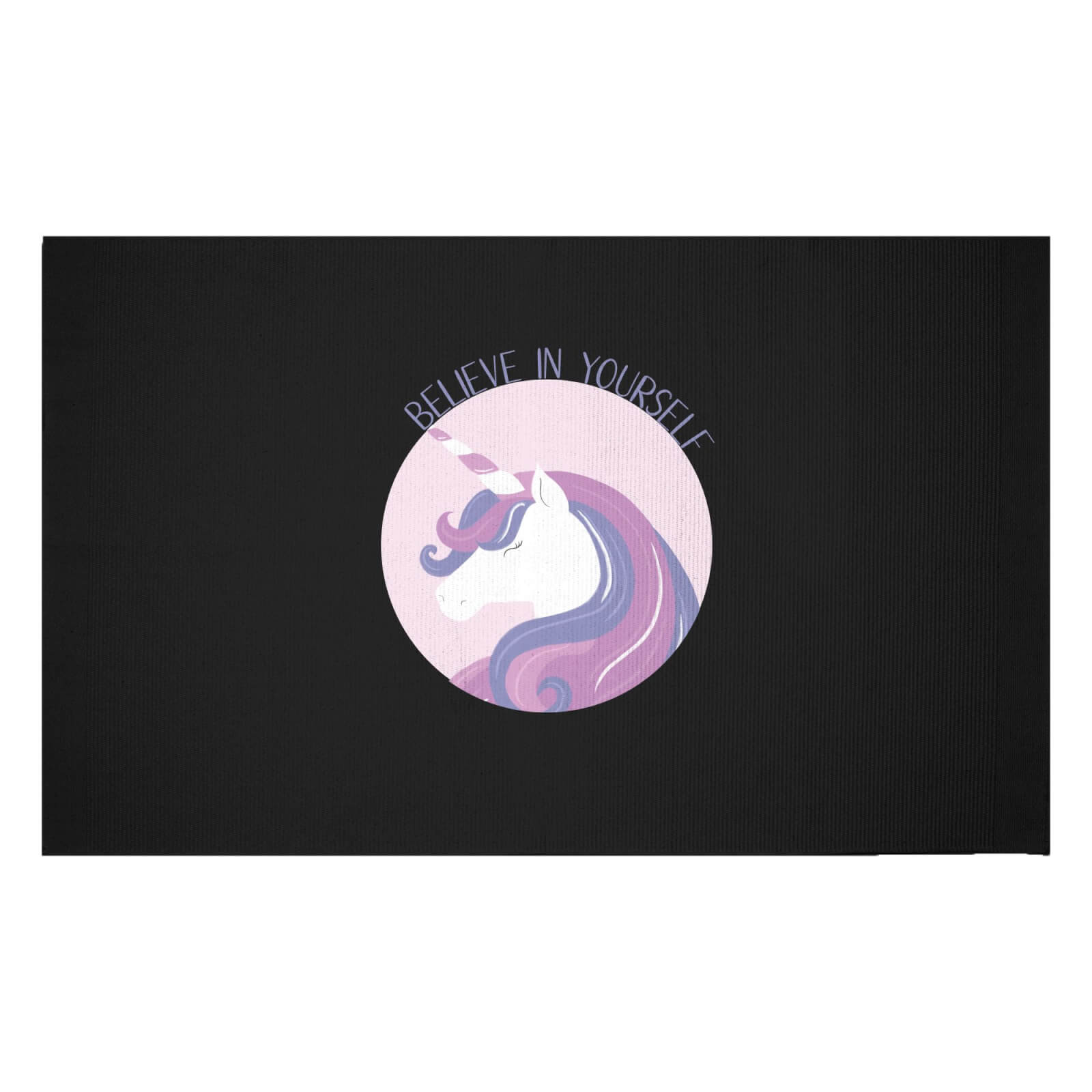 Believe In Yourself Woven Rug - Small