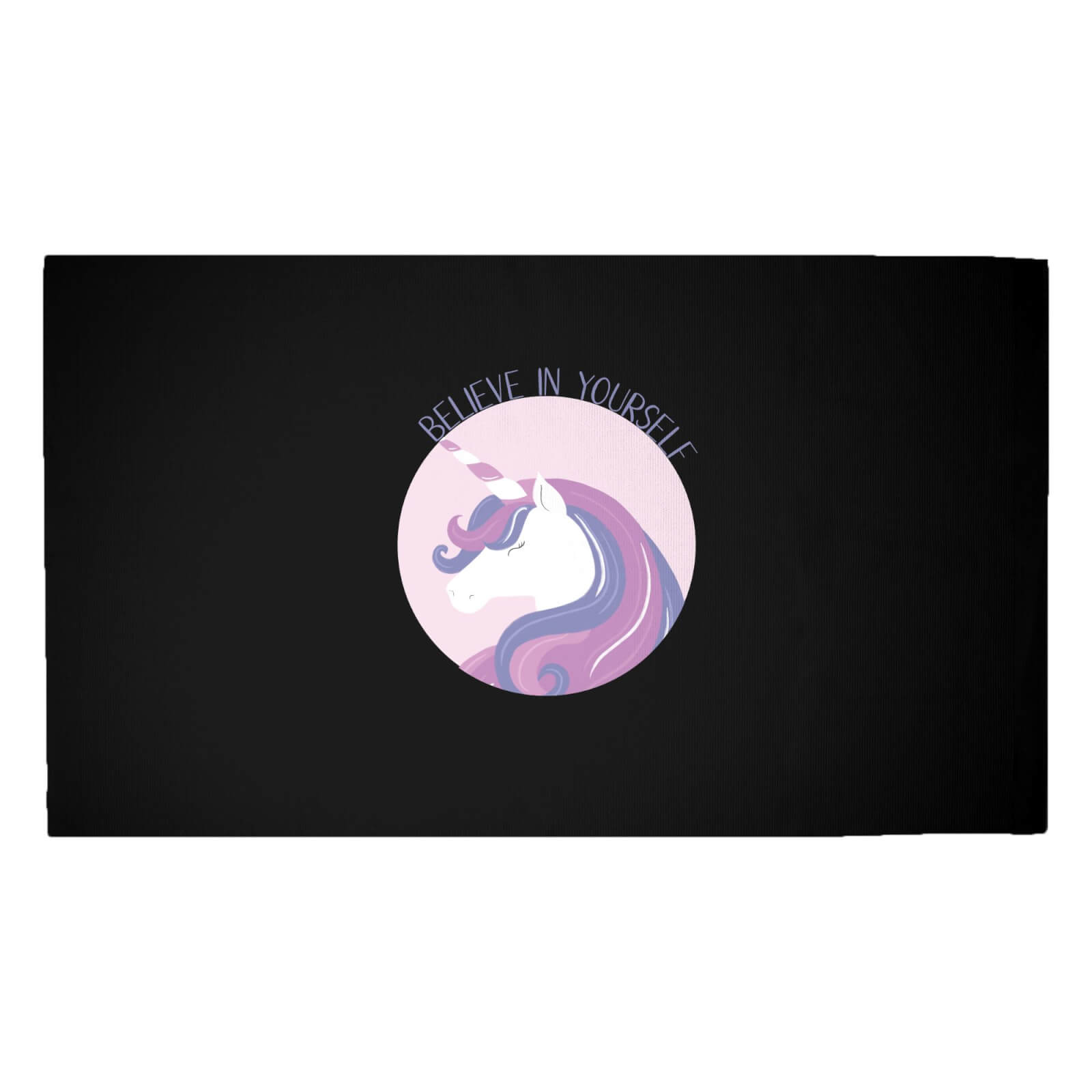 Believe In Yourself Woven Rug - Medium