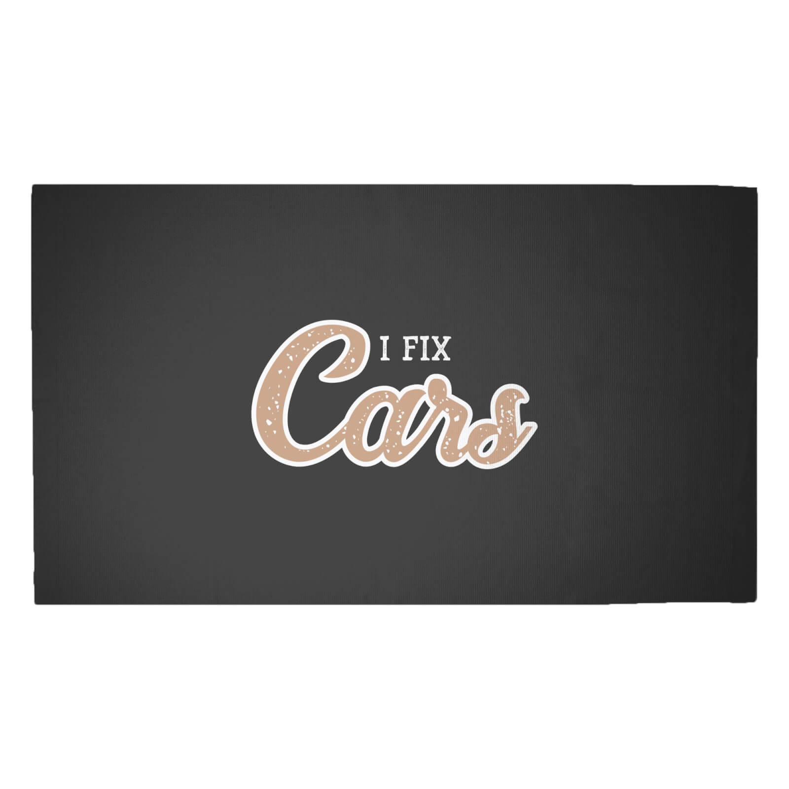 I Fix Cars Woven Rug - Medium