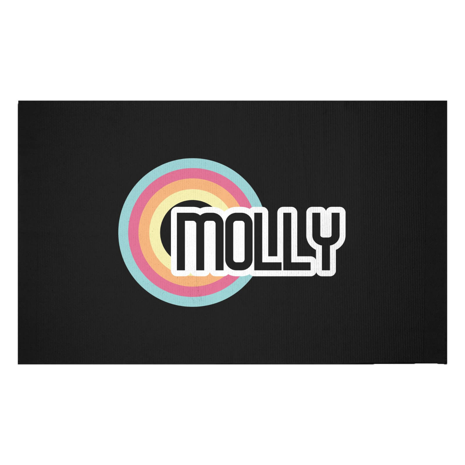 Molly Rainbow Woven Rug - Small