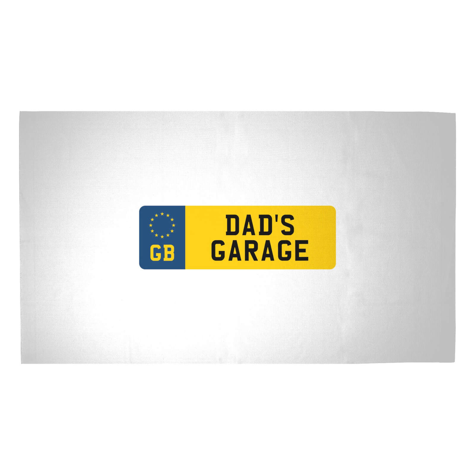 Dad's Garage Woven Rug - Medium