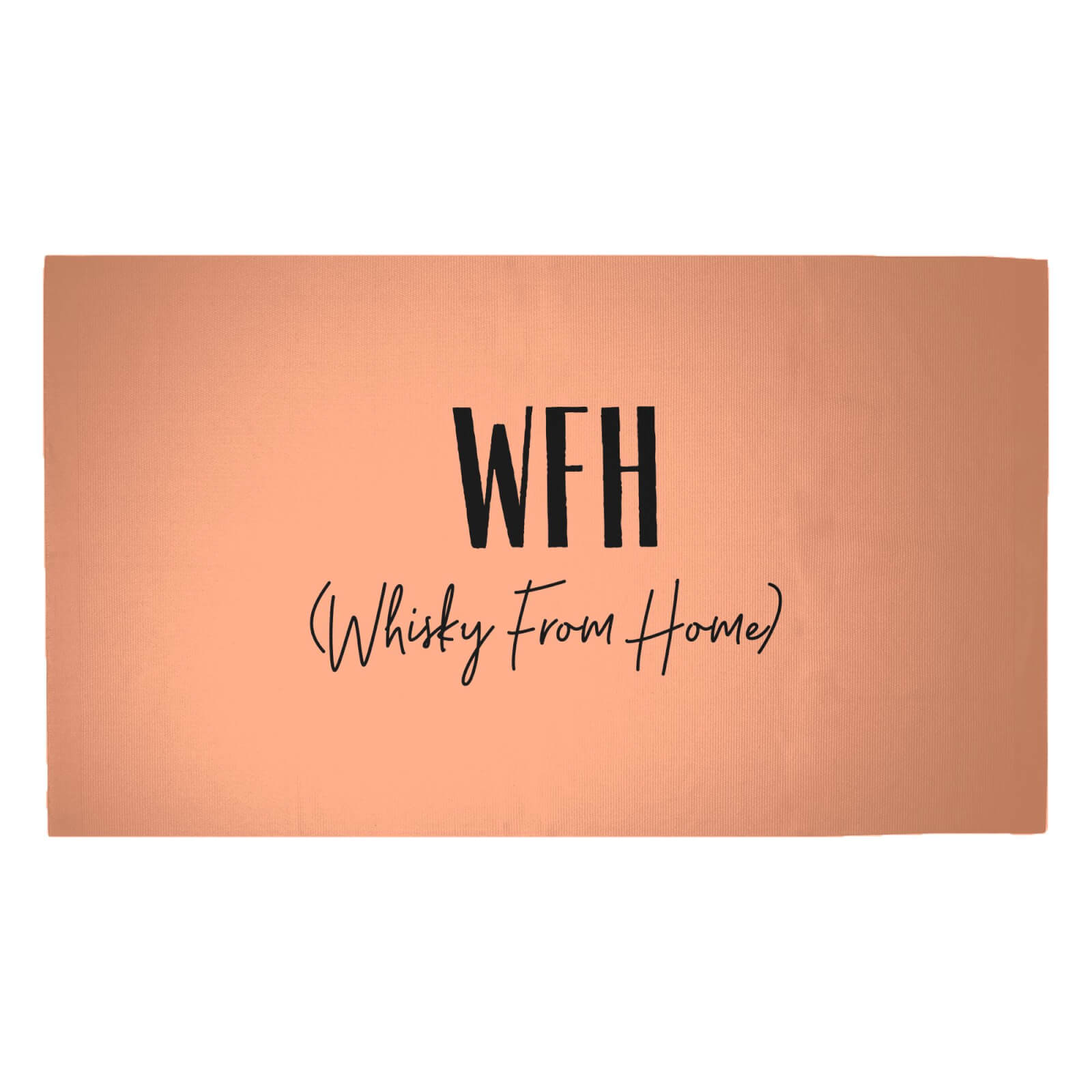 WFH - Whisky From Home Woven Rug - Medium