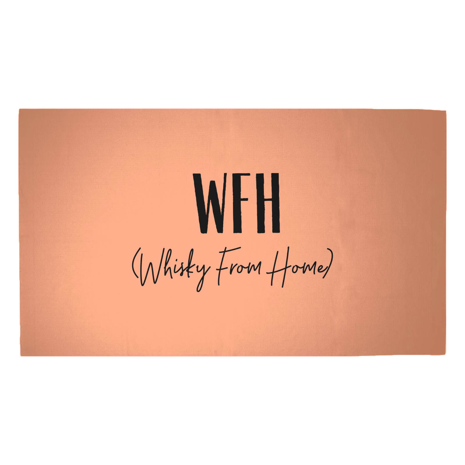 WFH - Whisky From Home Woven Rug - Medium