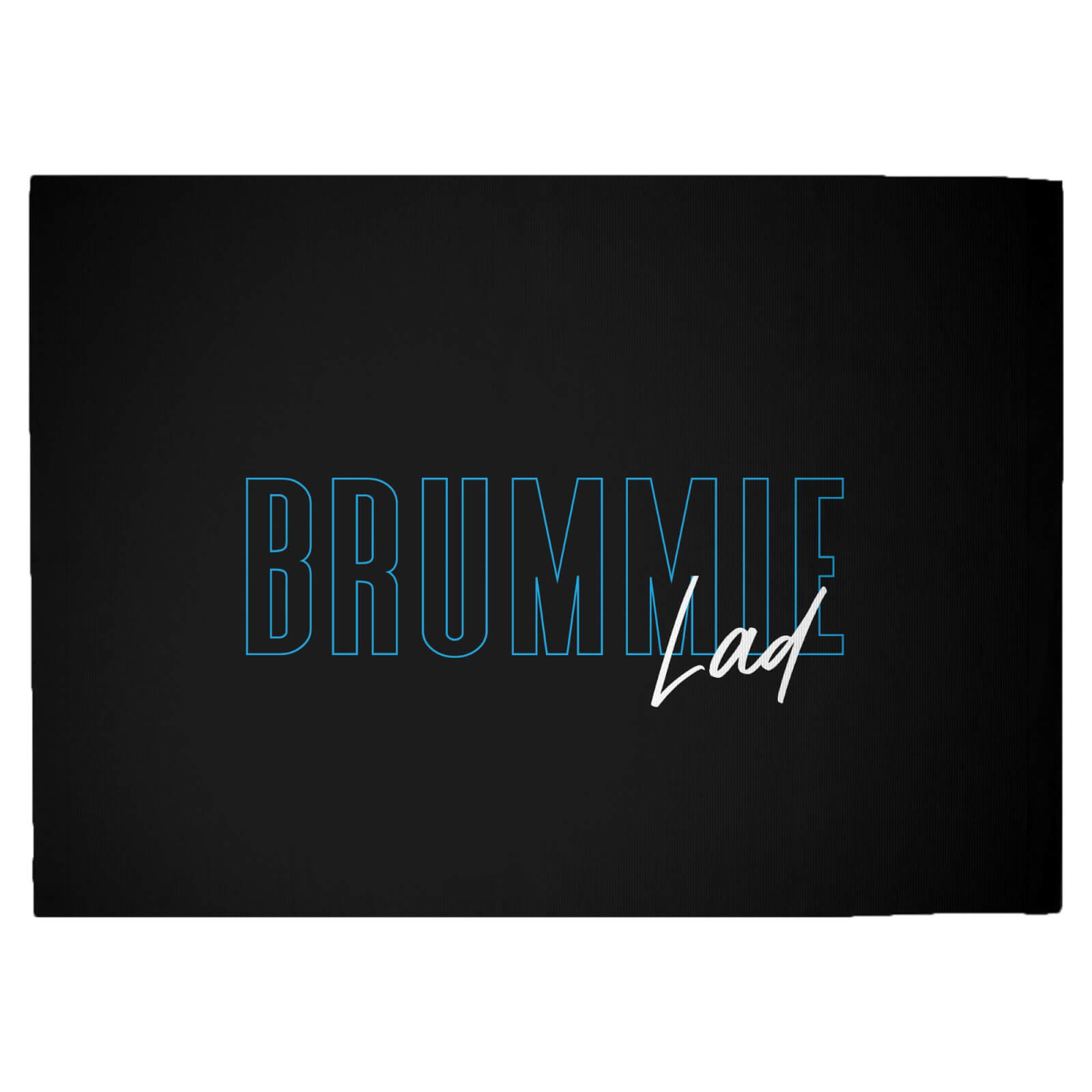 Brummie Lad Woven Rug - Large