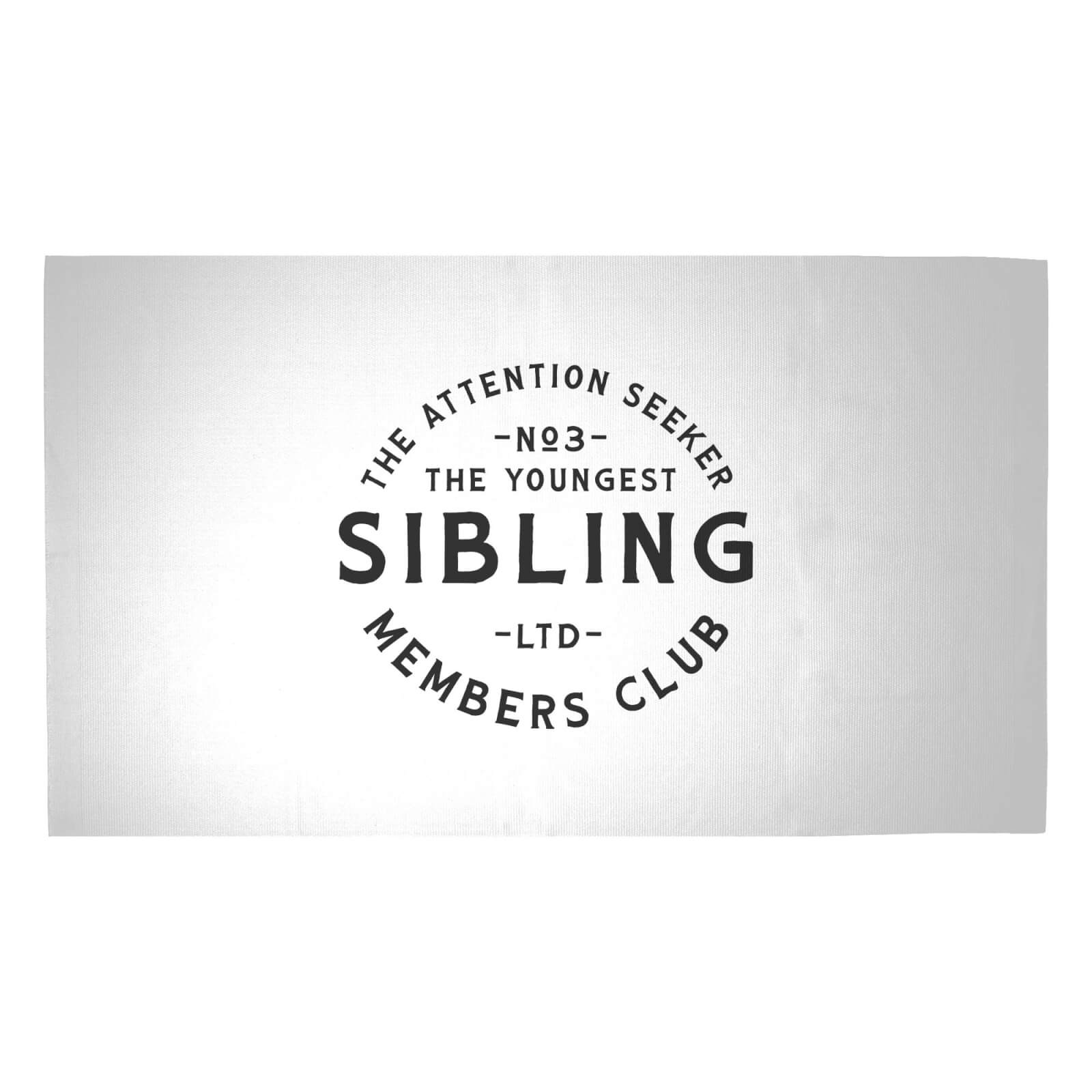 The Youngest Sibling The Attention Seeker Woven Rug - Medium